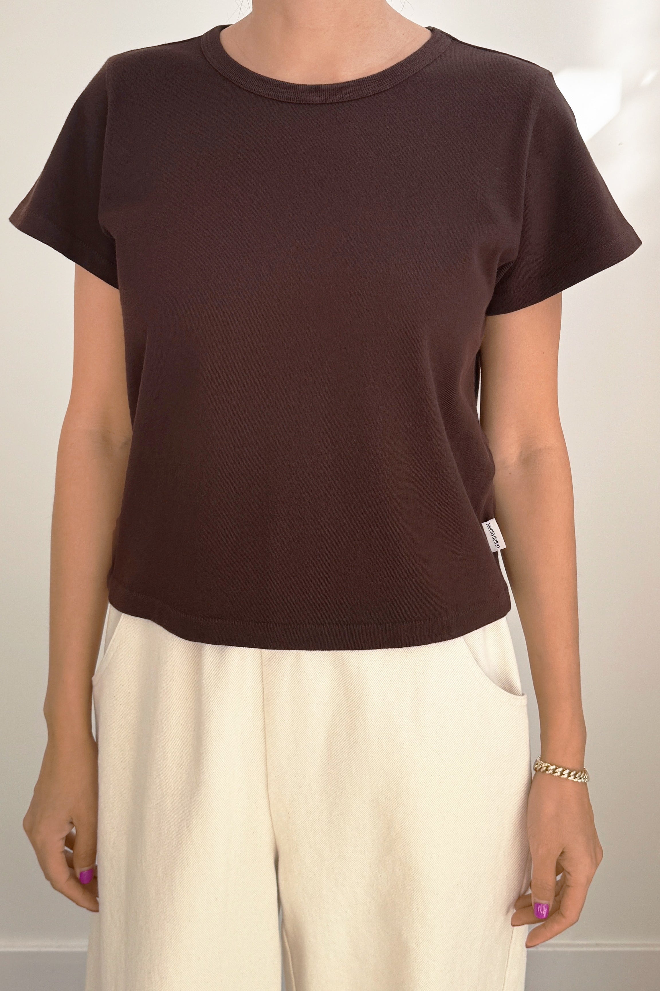 The Little Boy Tee - Dark Cacao