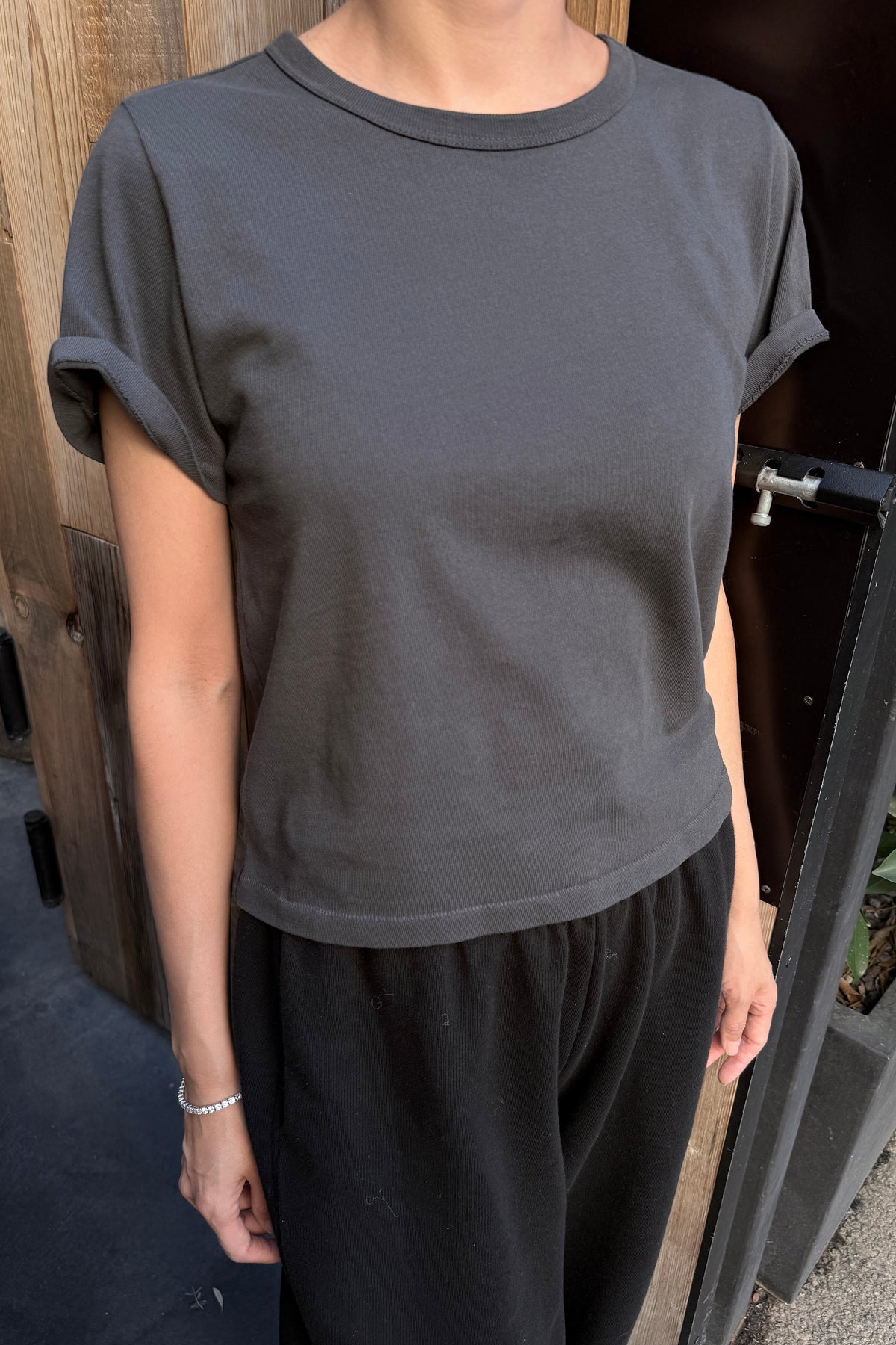 The Little Boy Tee - Carbon