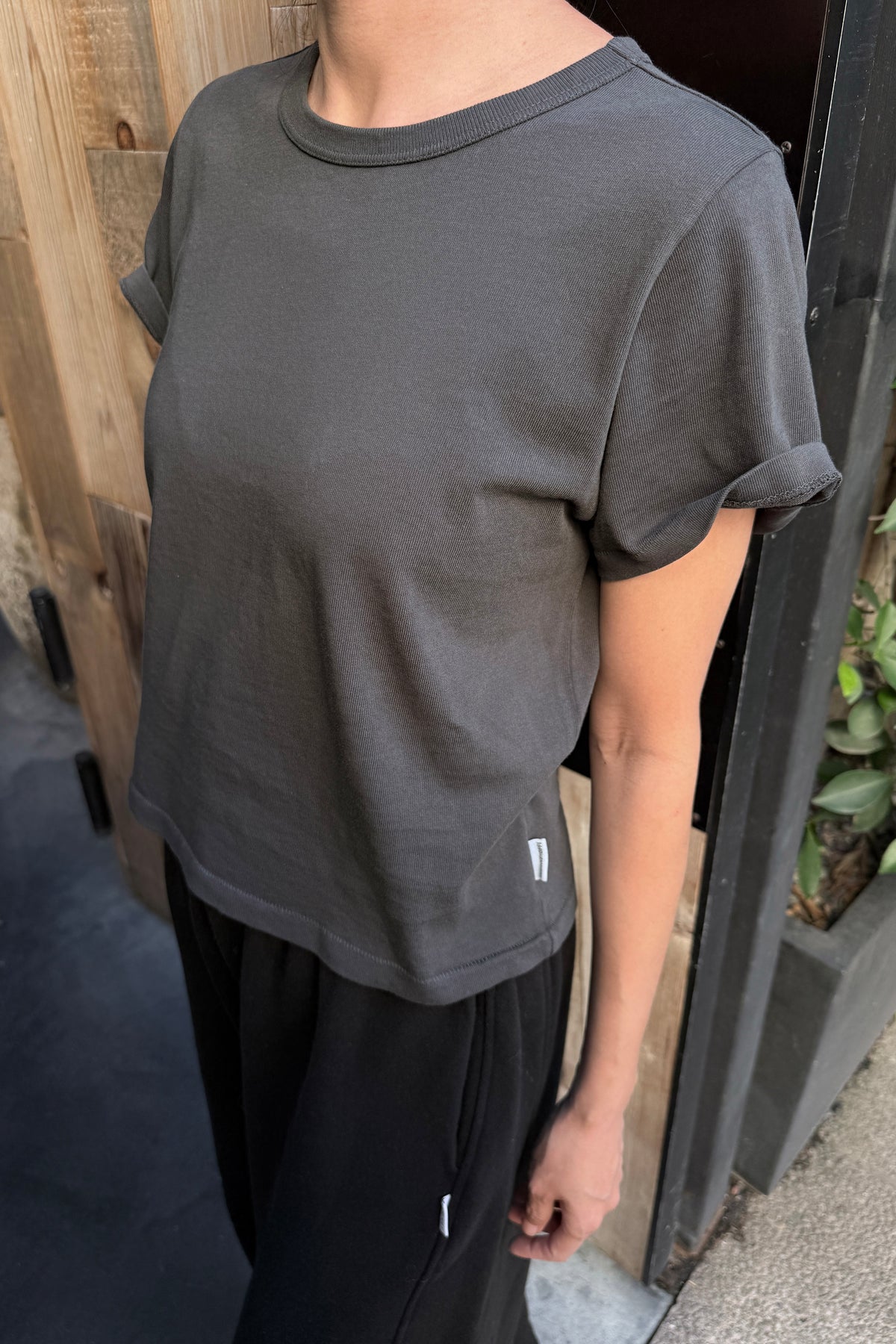 The Little Boy Tee - Carbon