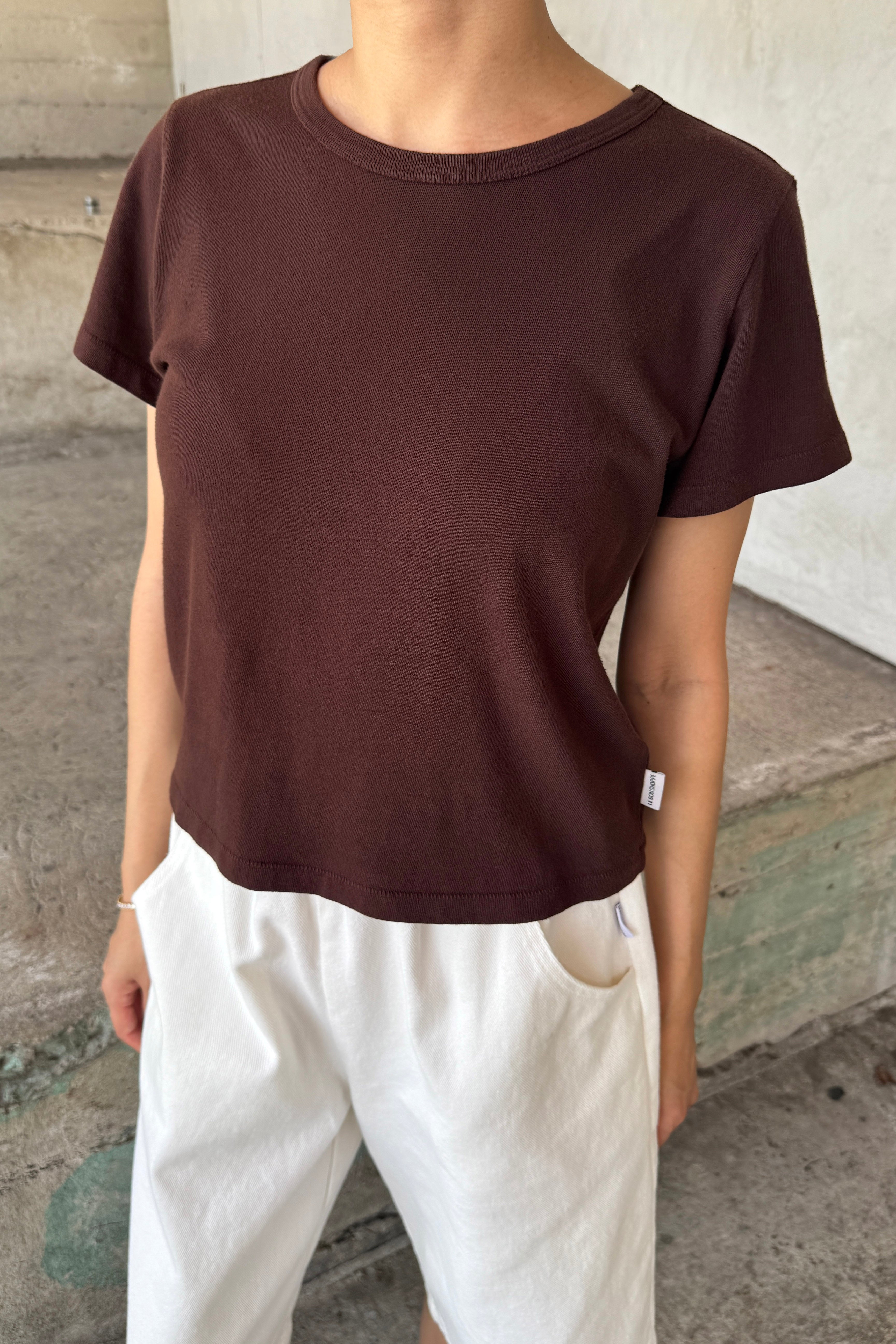 The Little Boy Tee - Dark Cacao