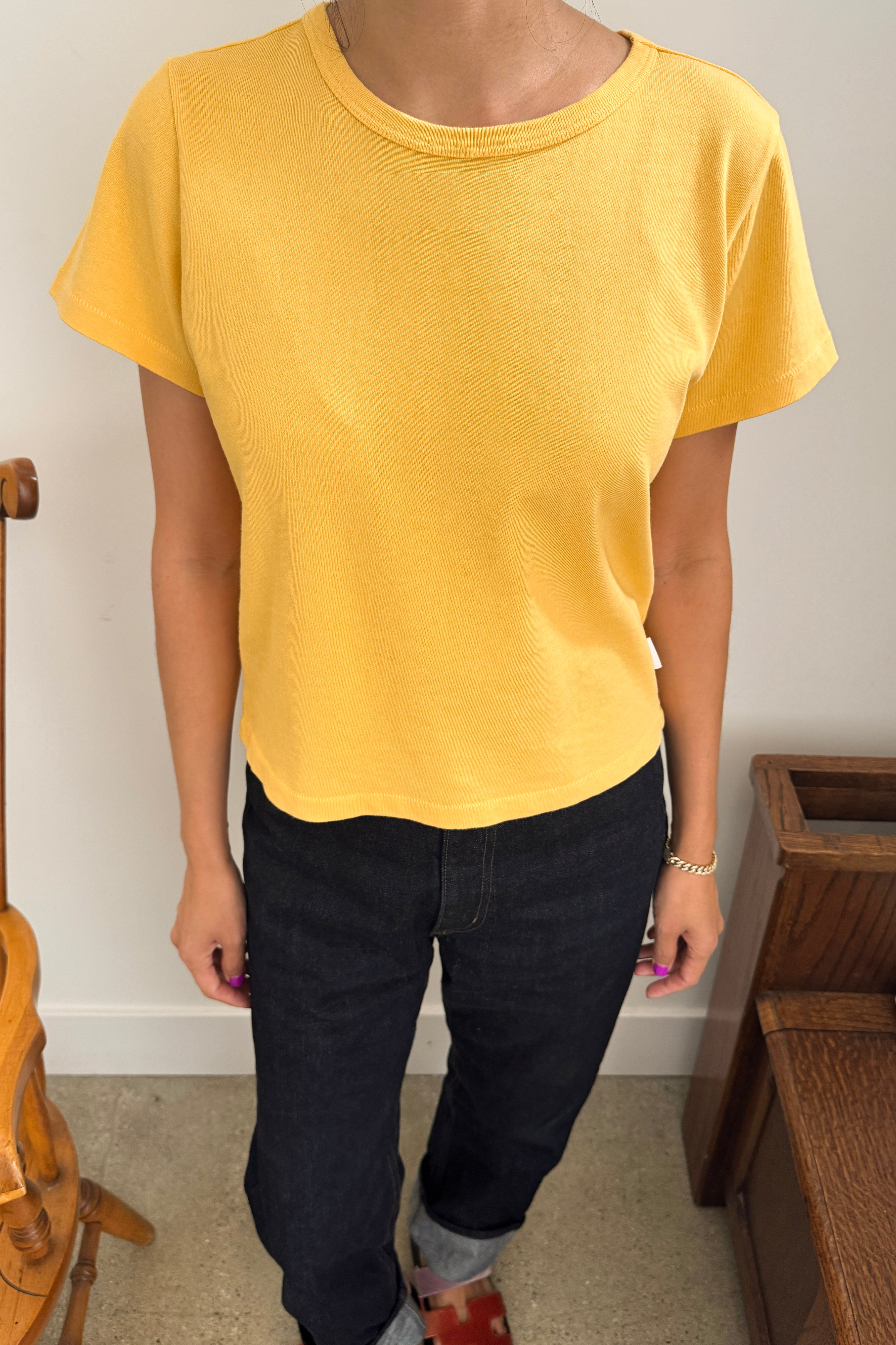The Little Boy Tee - Egg Yolk