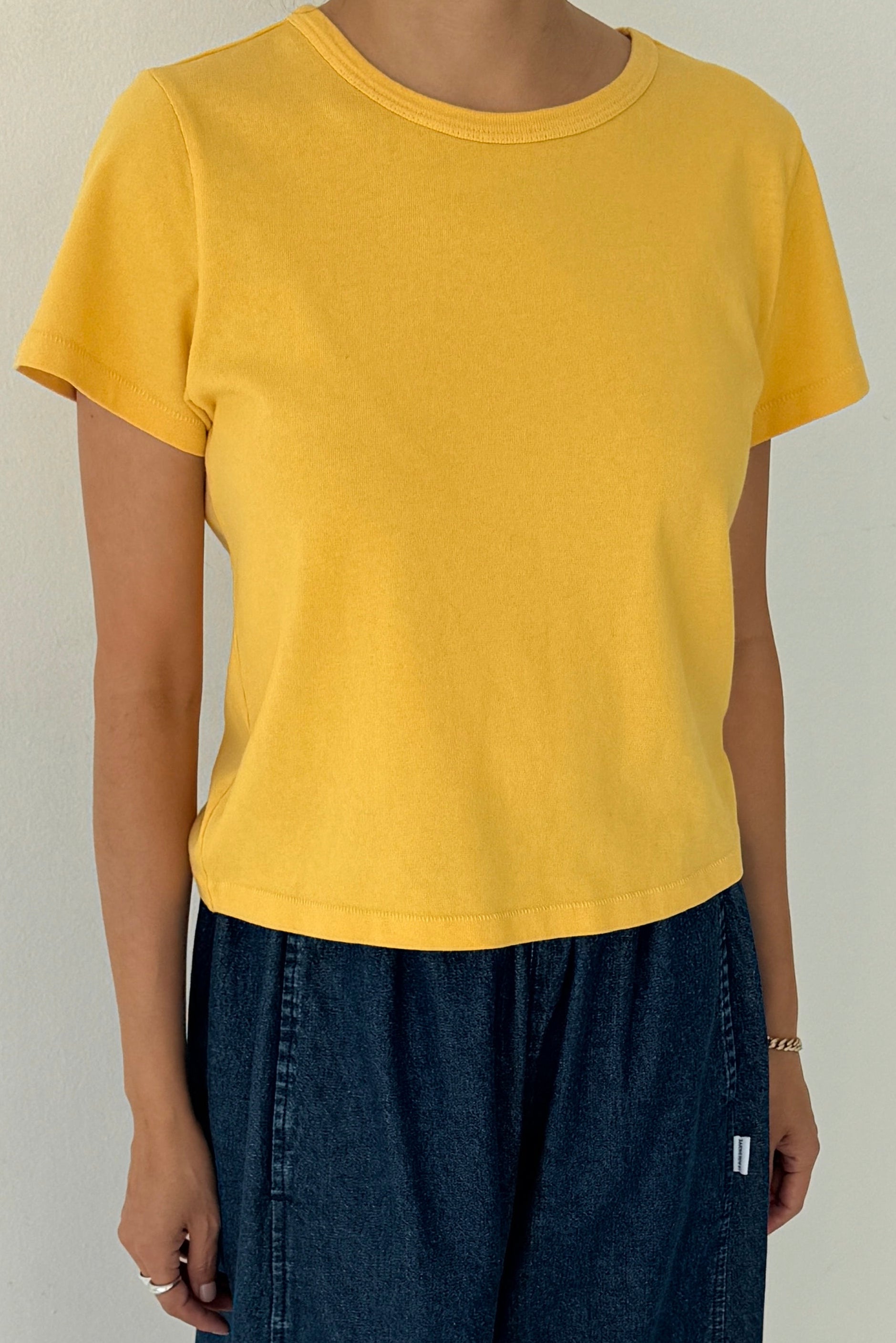 The Little Boy Tee - Egg Yolk