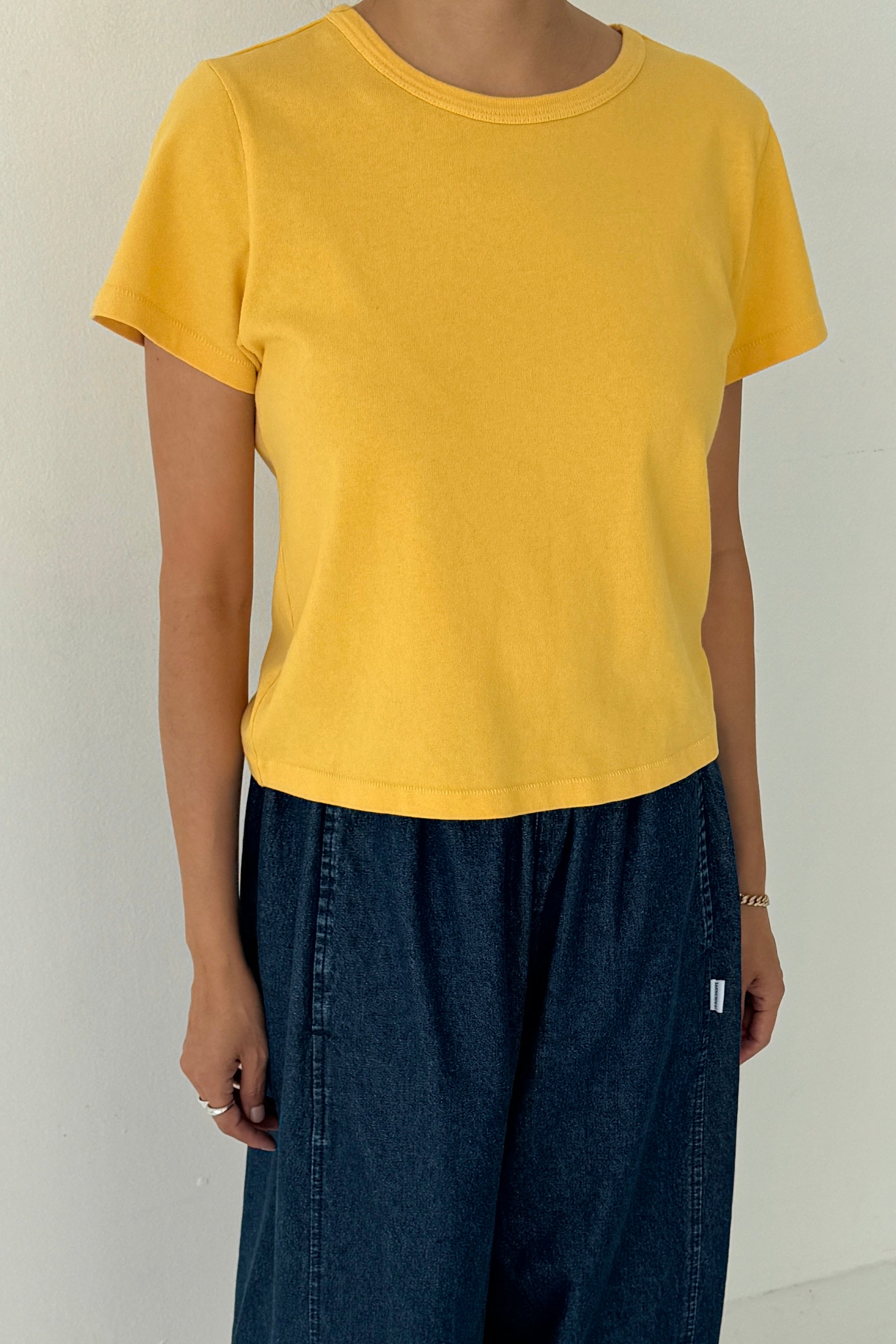 The Little Boy Tee - Egg Yolk