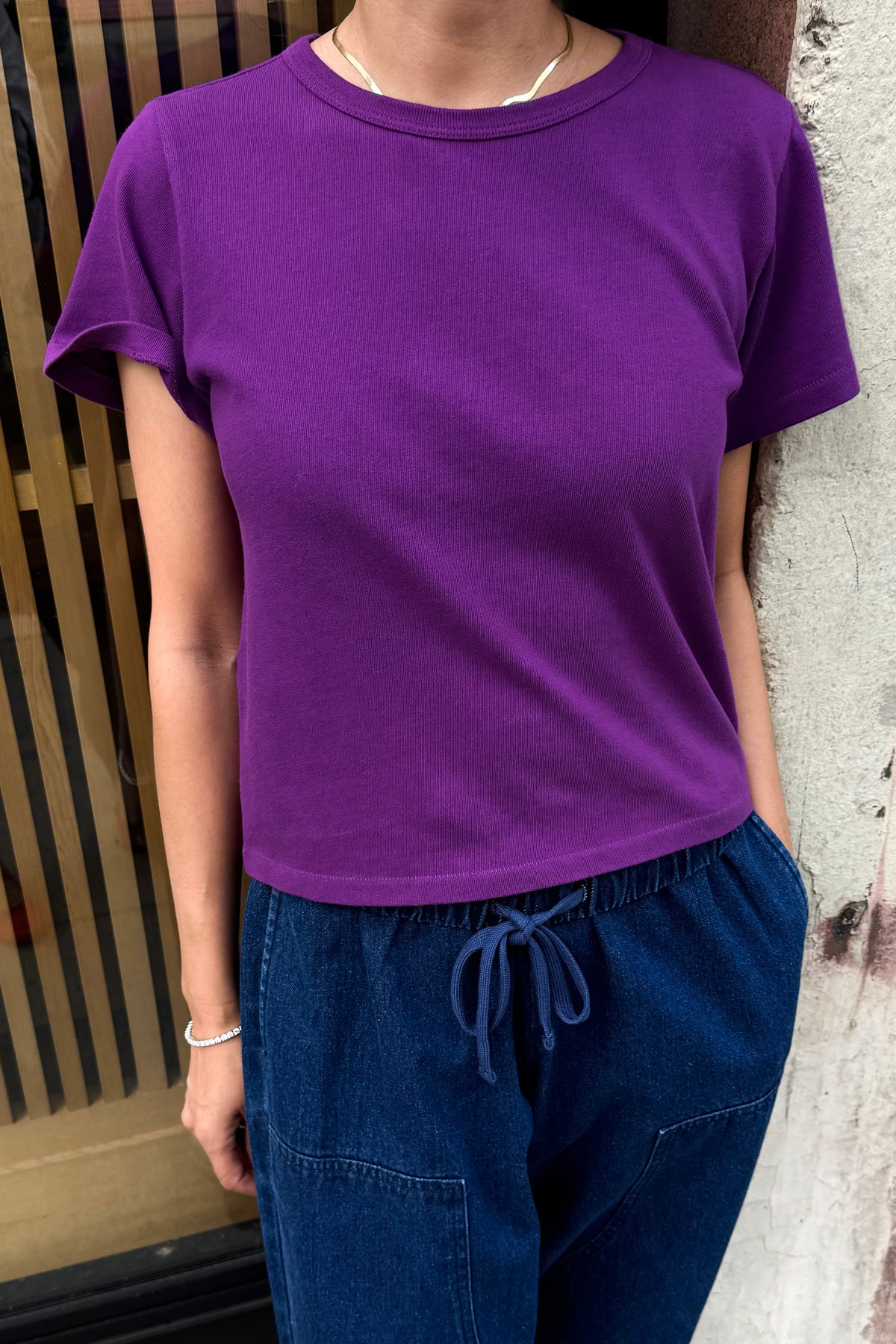 The Little Boy Tee - Grape Soda