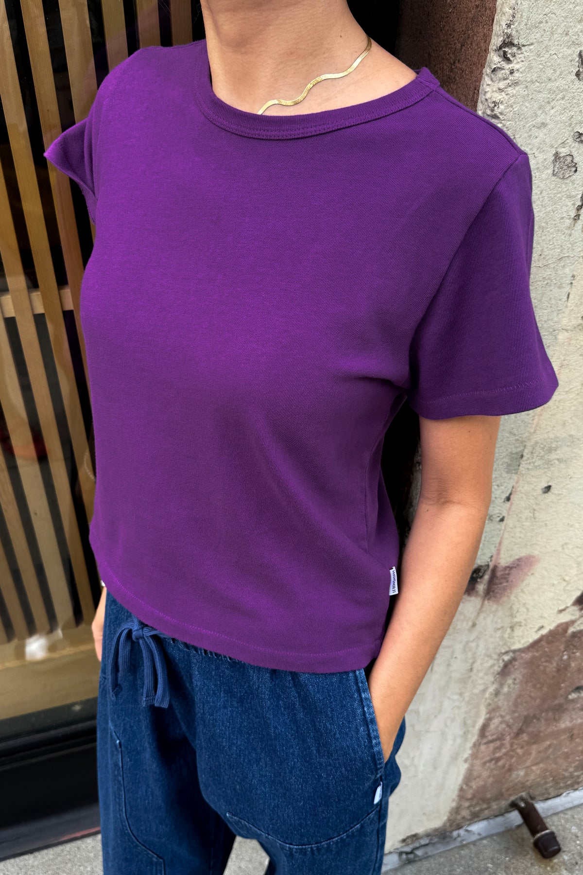 The Little Boy Tee - Grape Soda