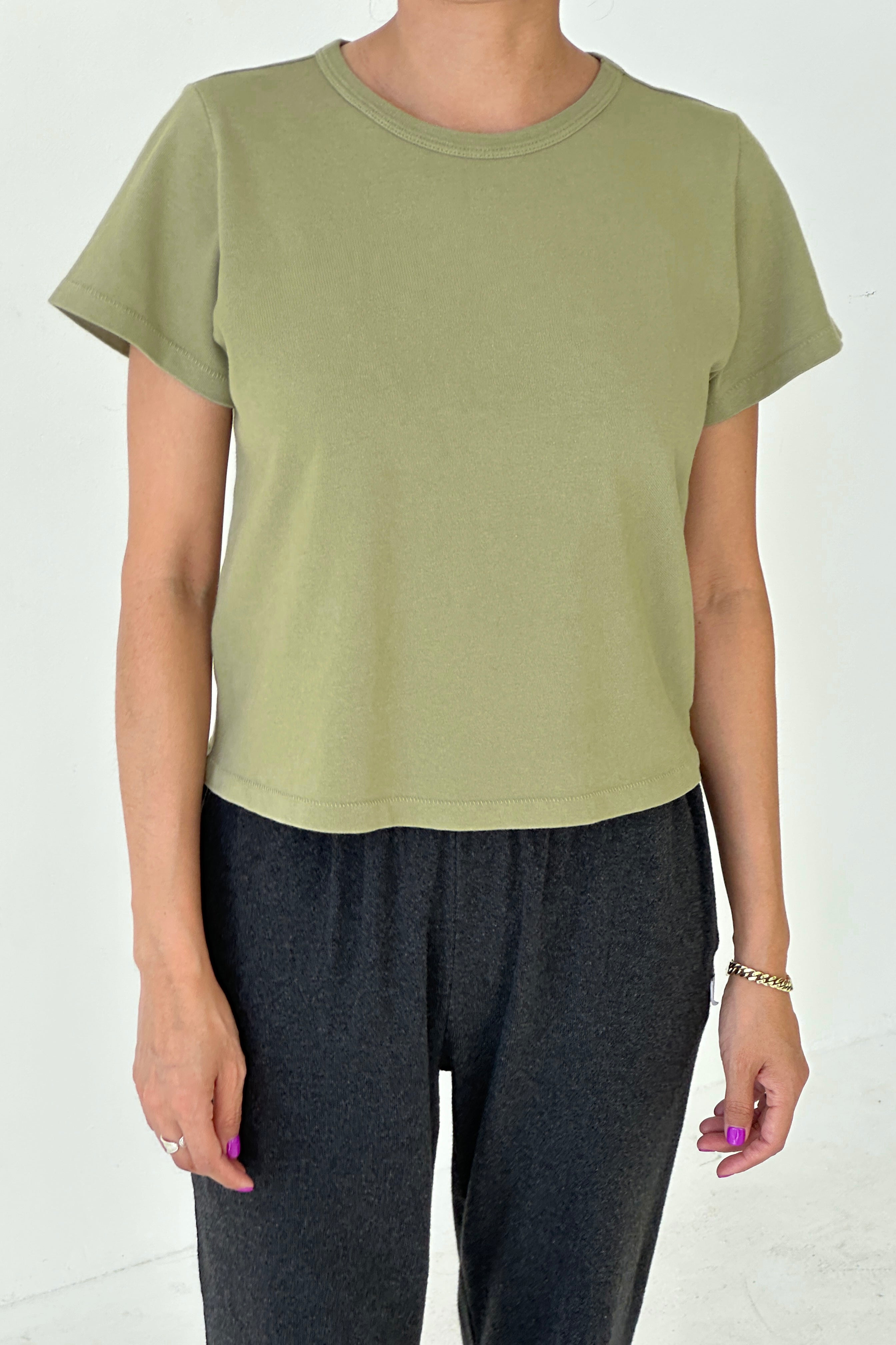 The Little Boy Tee - Mint Dust