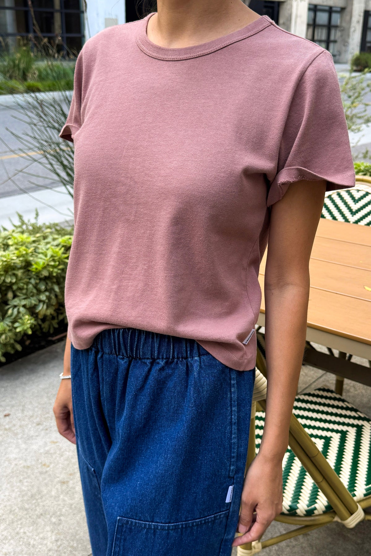 The Little Boy Tee - Rose Tea