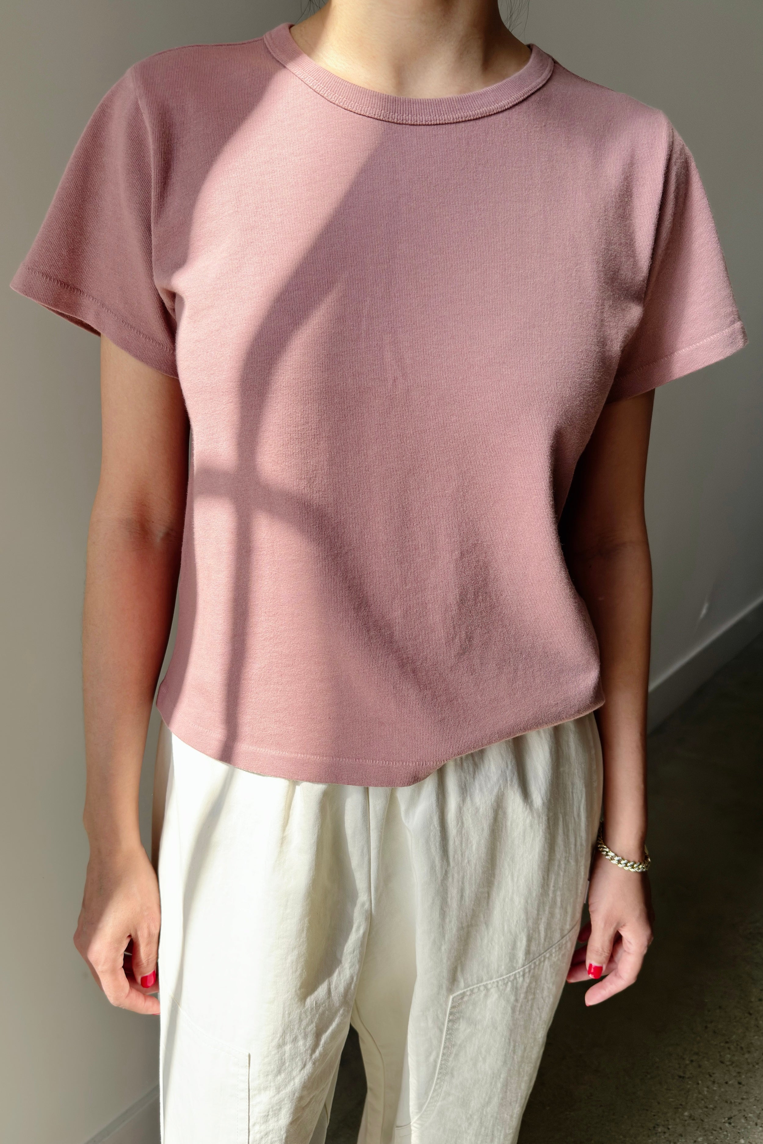 The Little Boy Tee - Rose Tea