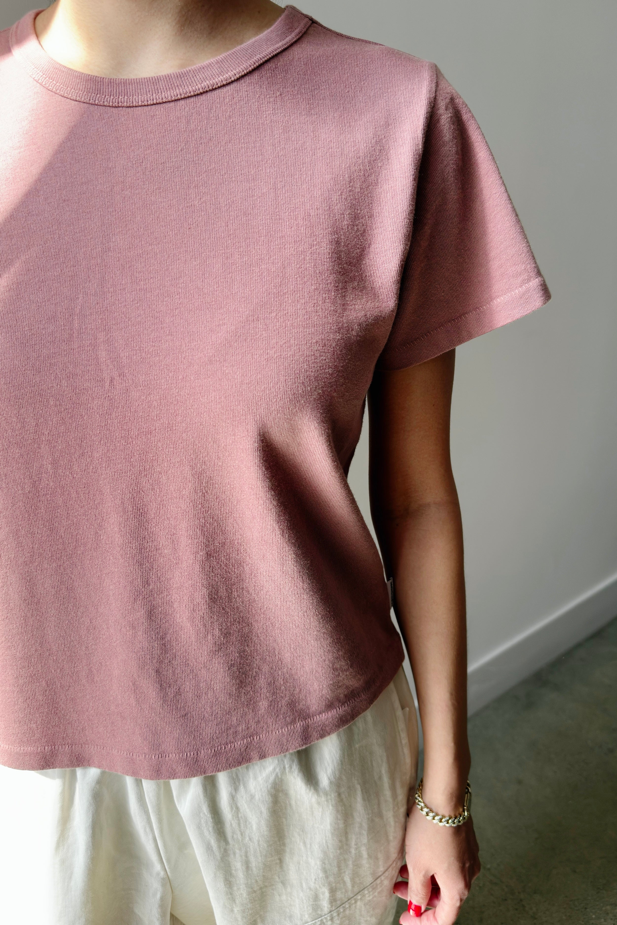 The Little Boy Tee - Rose Tea