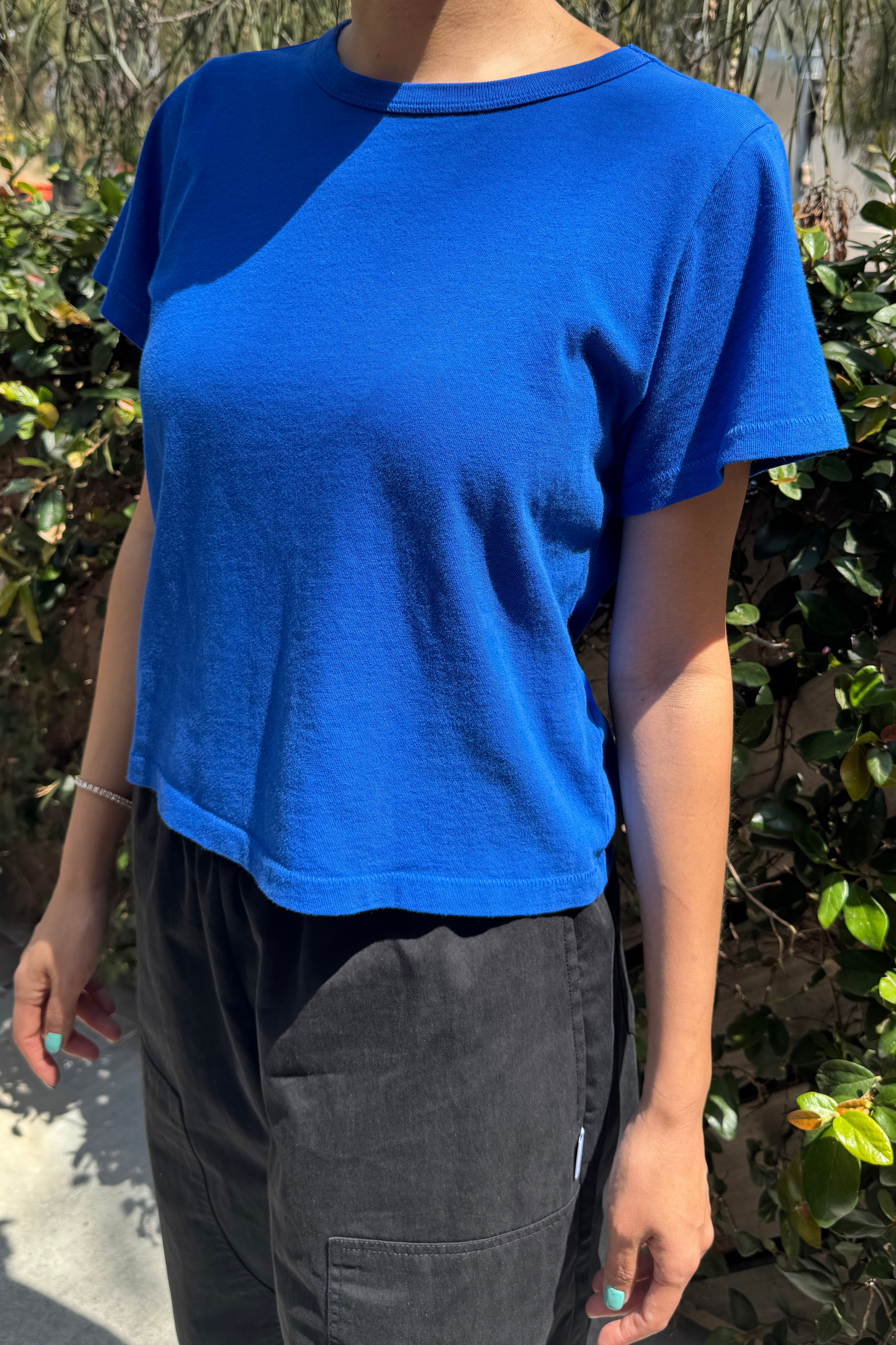 The Little Boy Tee - Cobalt