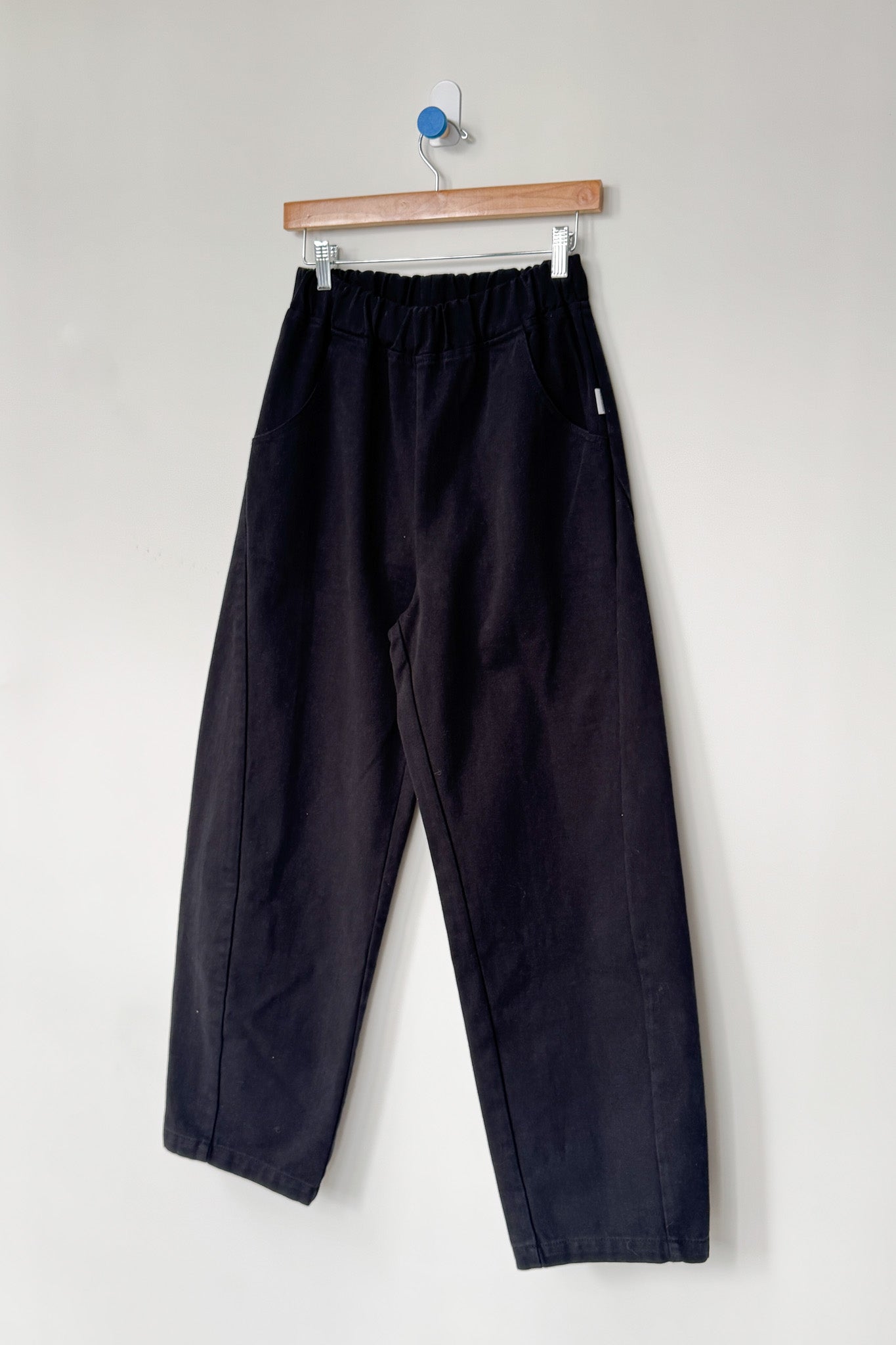 Long Arc Pants - Black Canvas