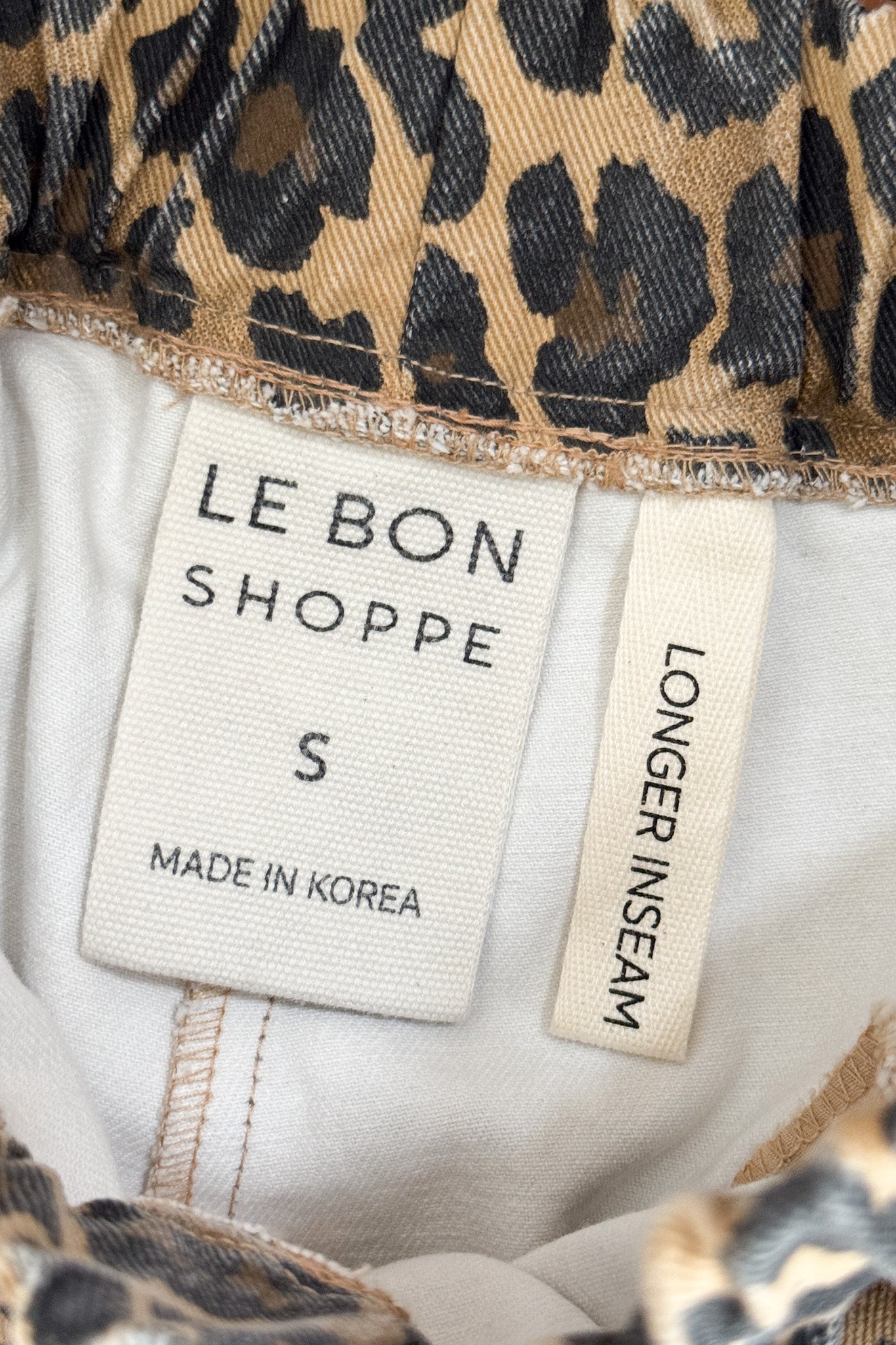 Long Arc Pants - Leopard