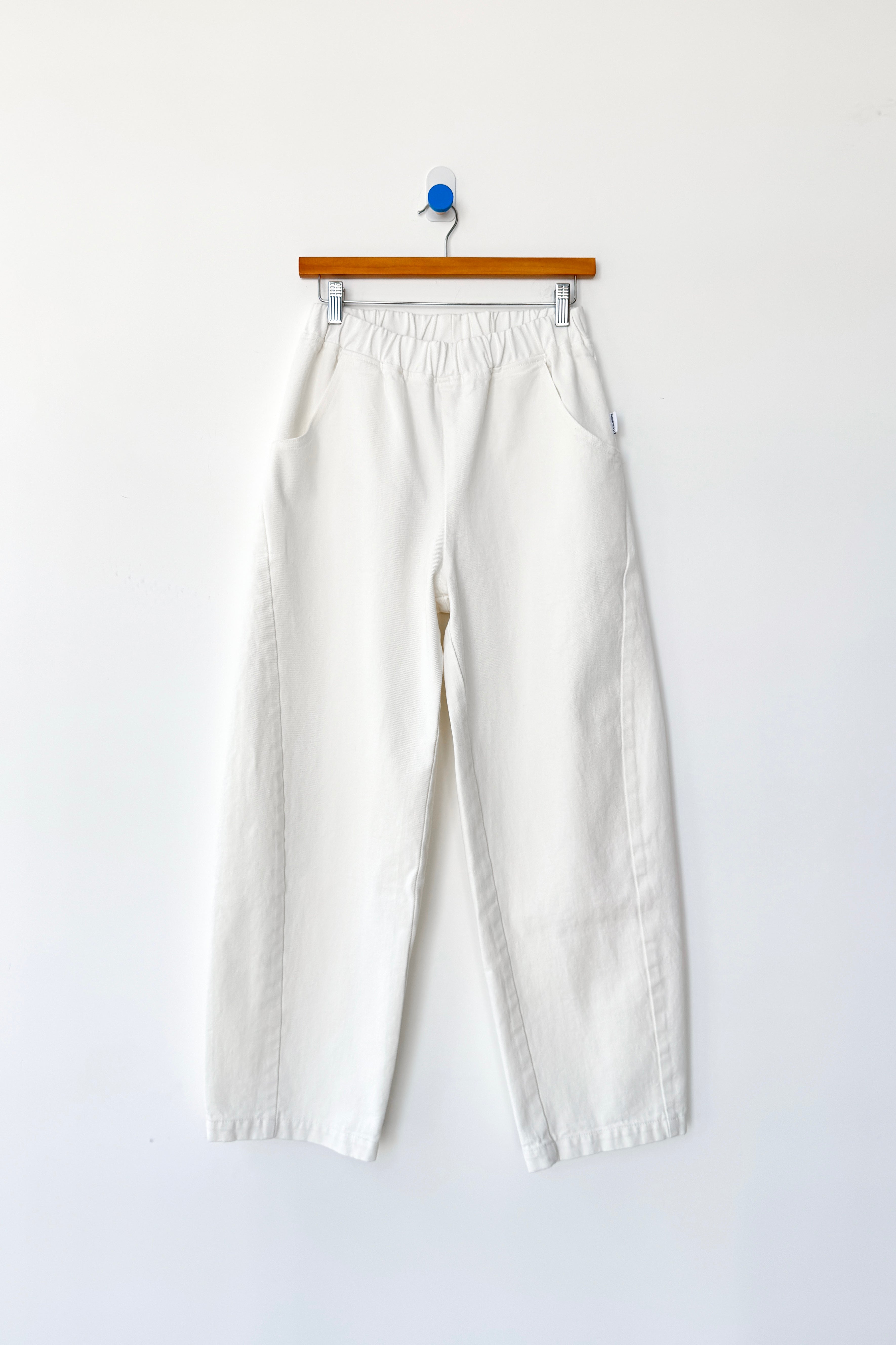 パンツ ayakawasaki quilting pants milk Long Arc Pants - Milk
