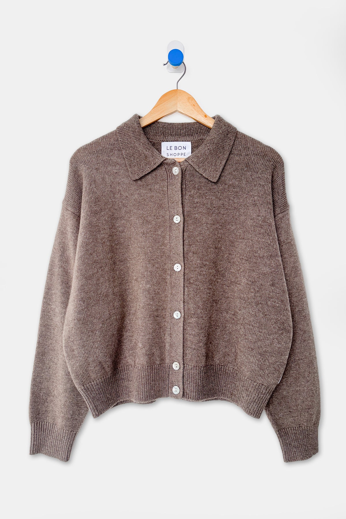 Lou Cashmere Cardigan - Frappe