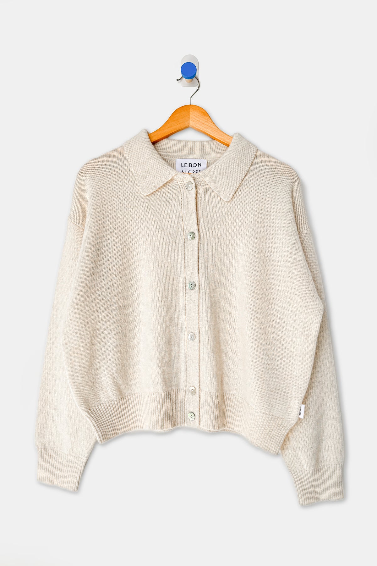 Lou Cashmere Cardigan - Oatmeal