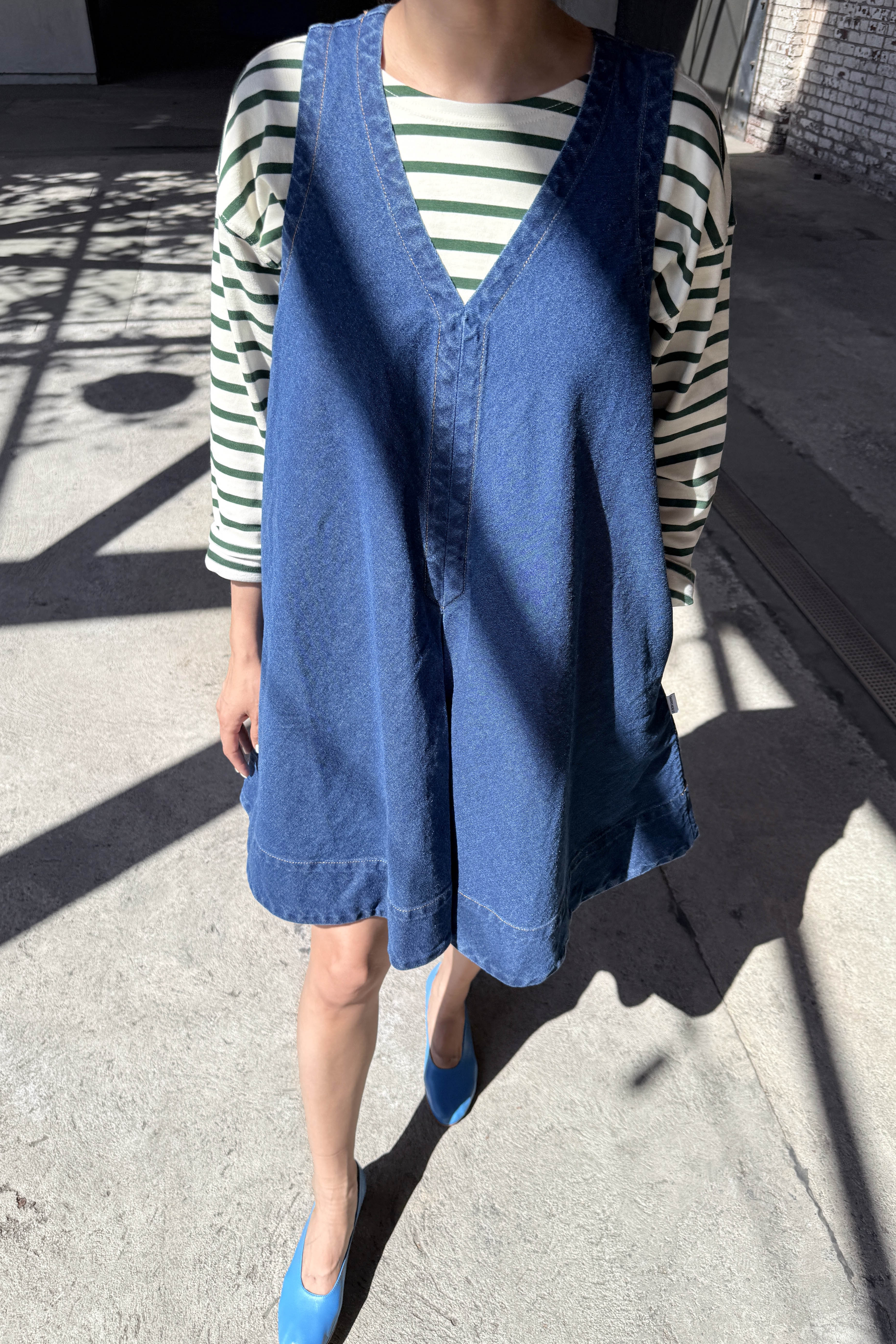 Mable Dress - Dark Denim