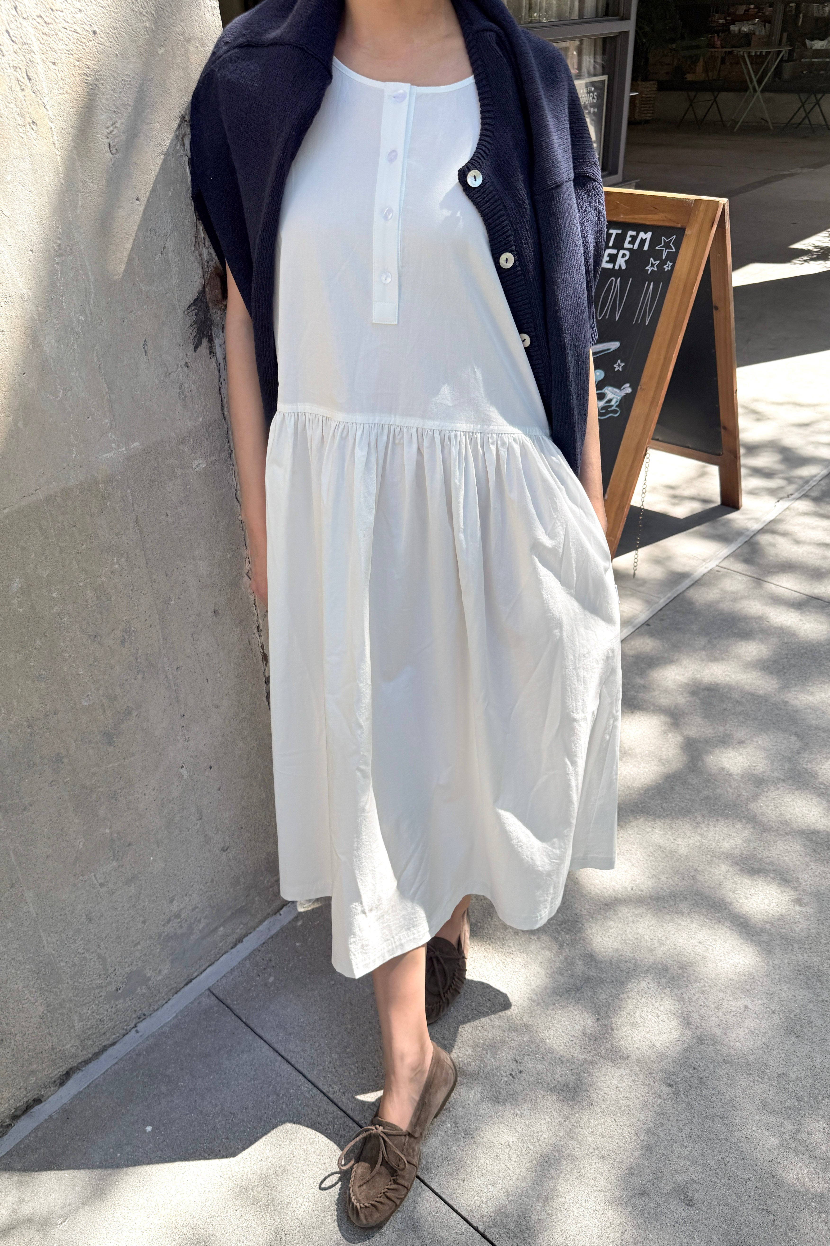 Marianne Dress - White