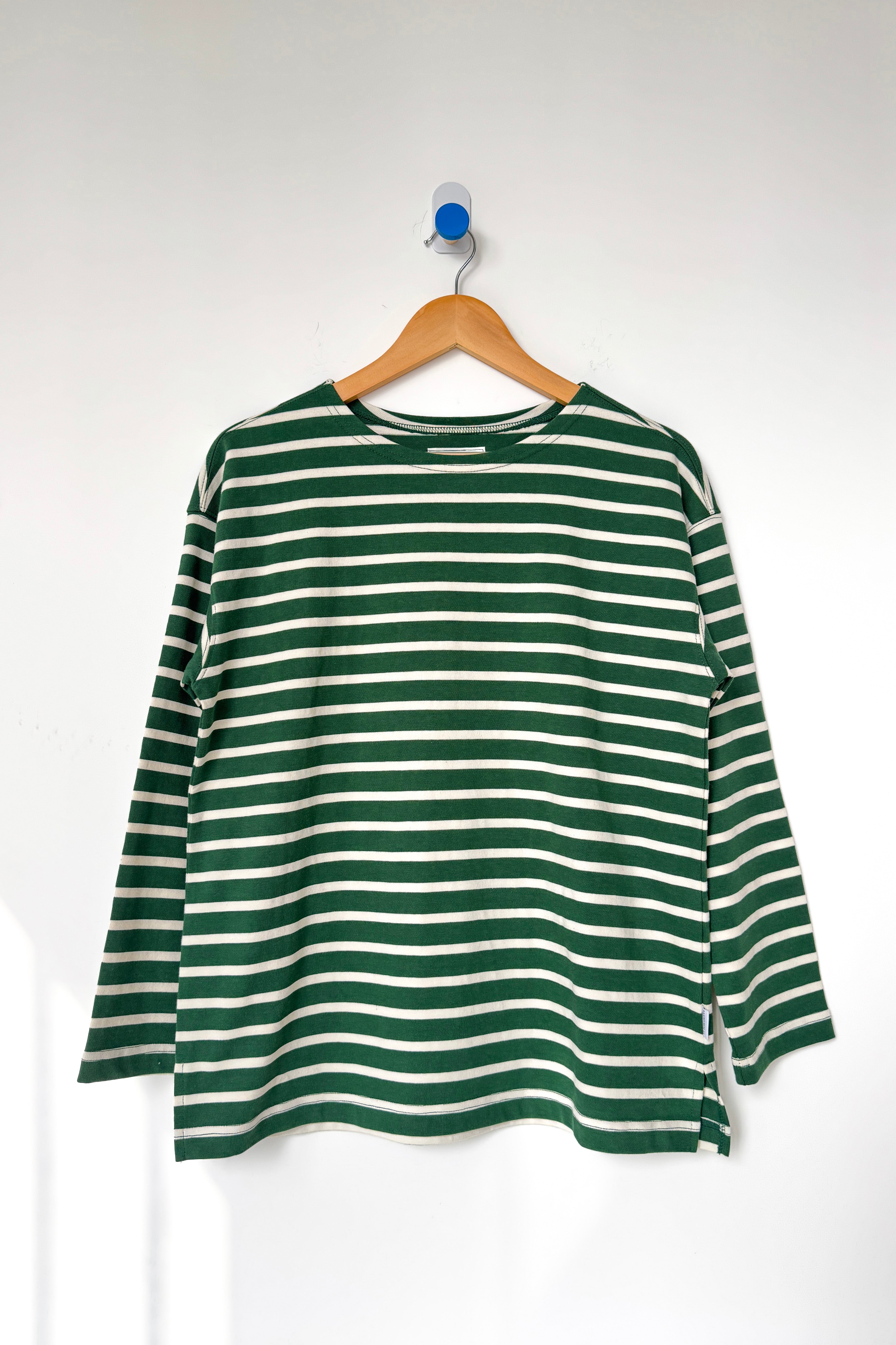 Marseille Top - White Stripe on Pine