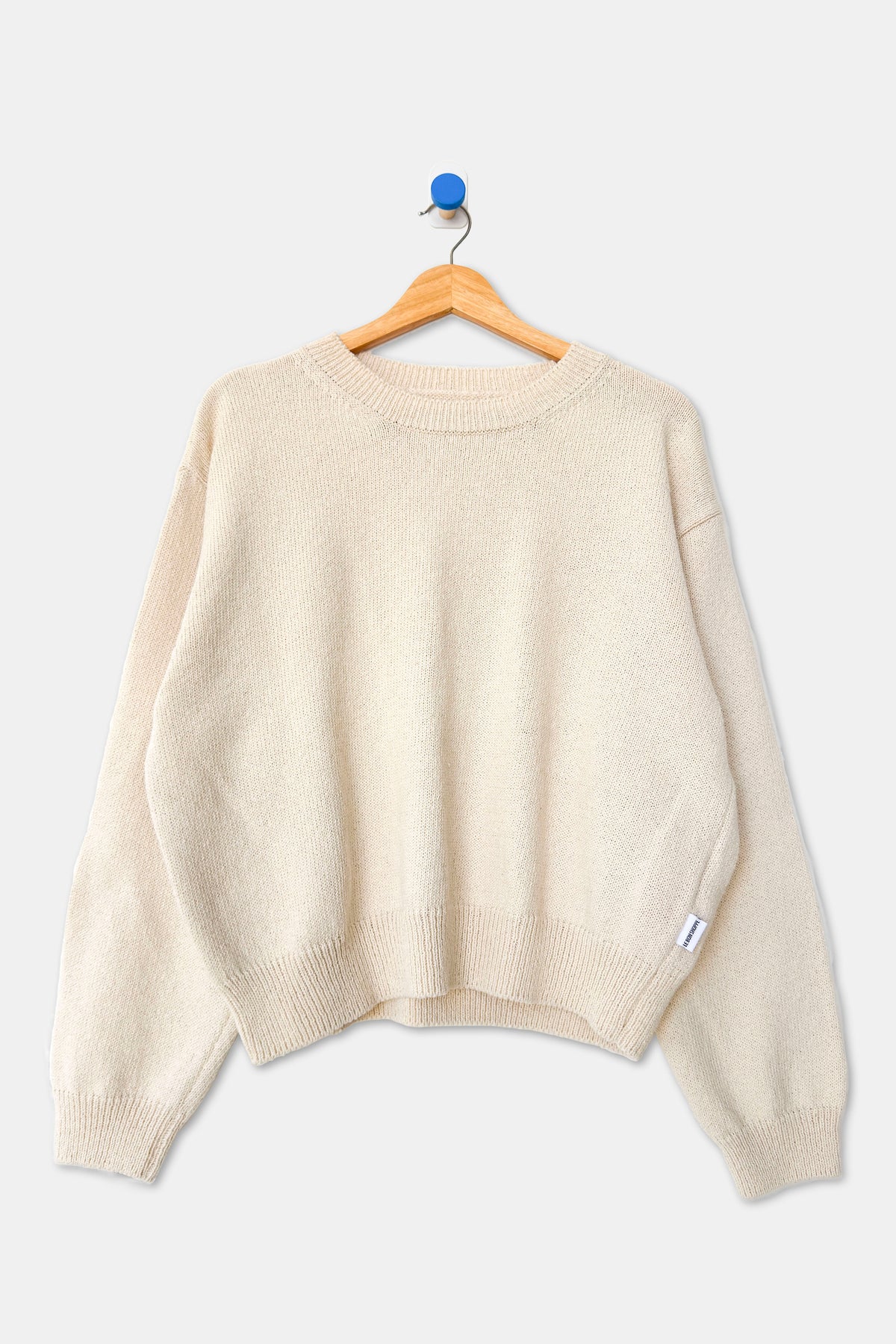 Milo Cotton Sweater - Naturel