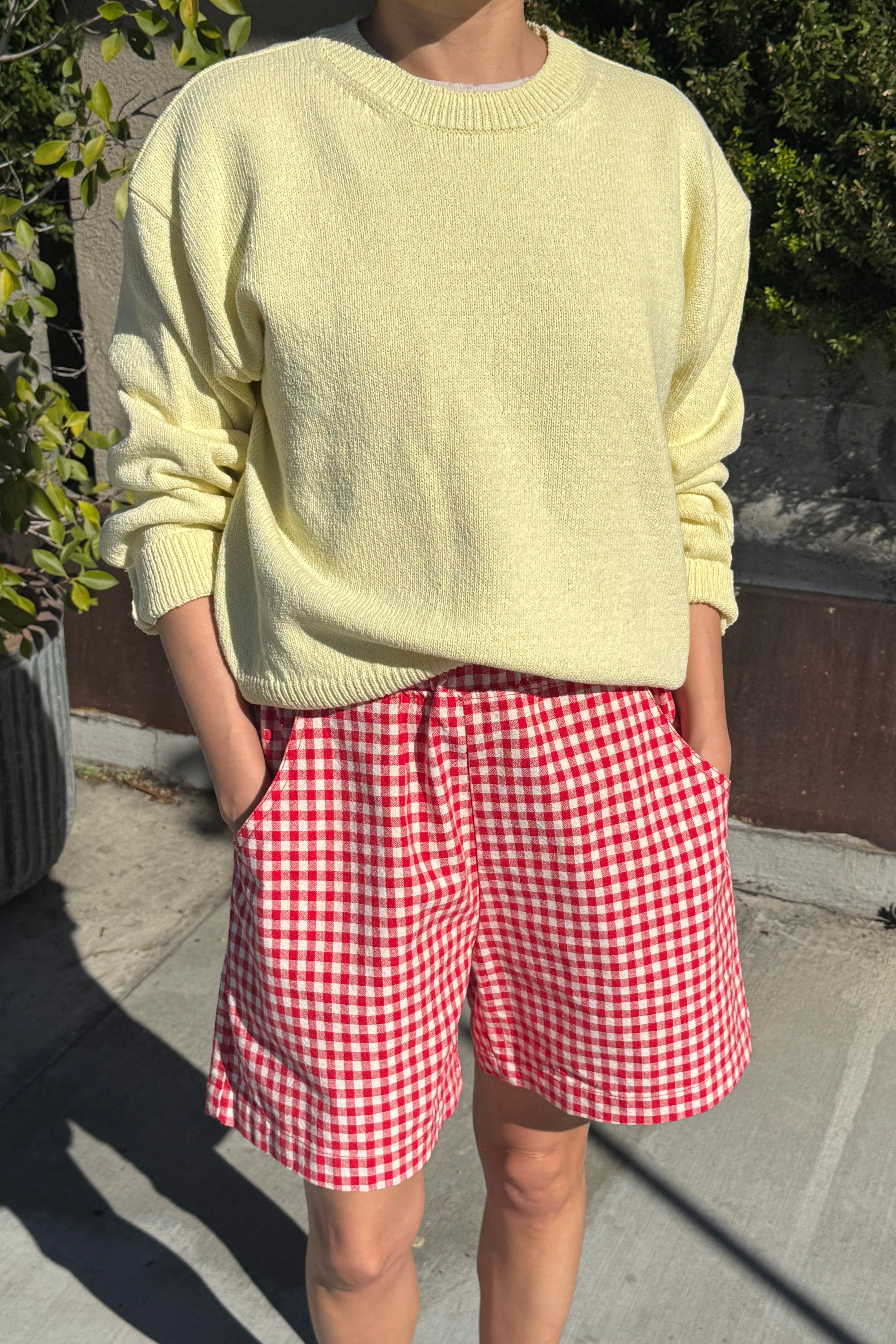 Milo Cotton Sweater - Lemonade