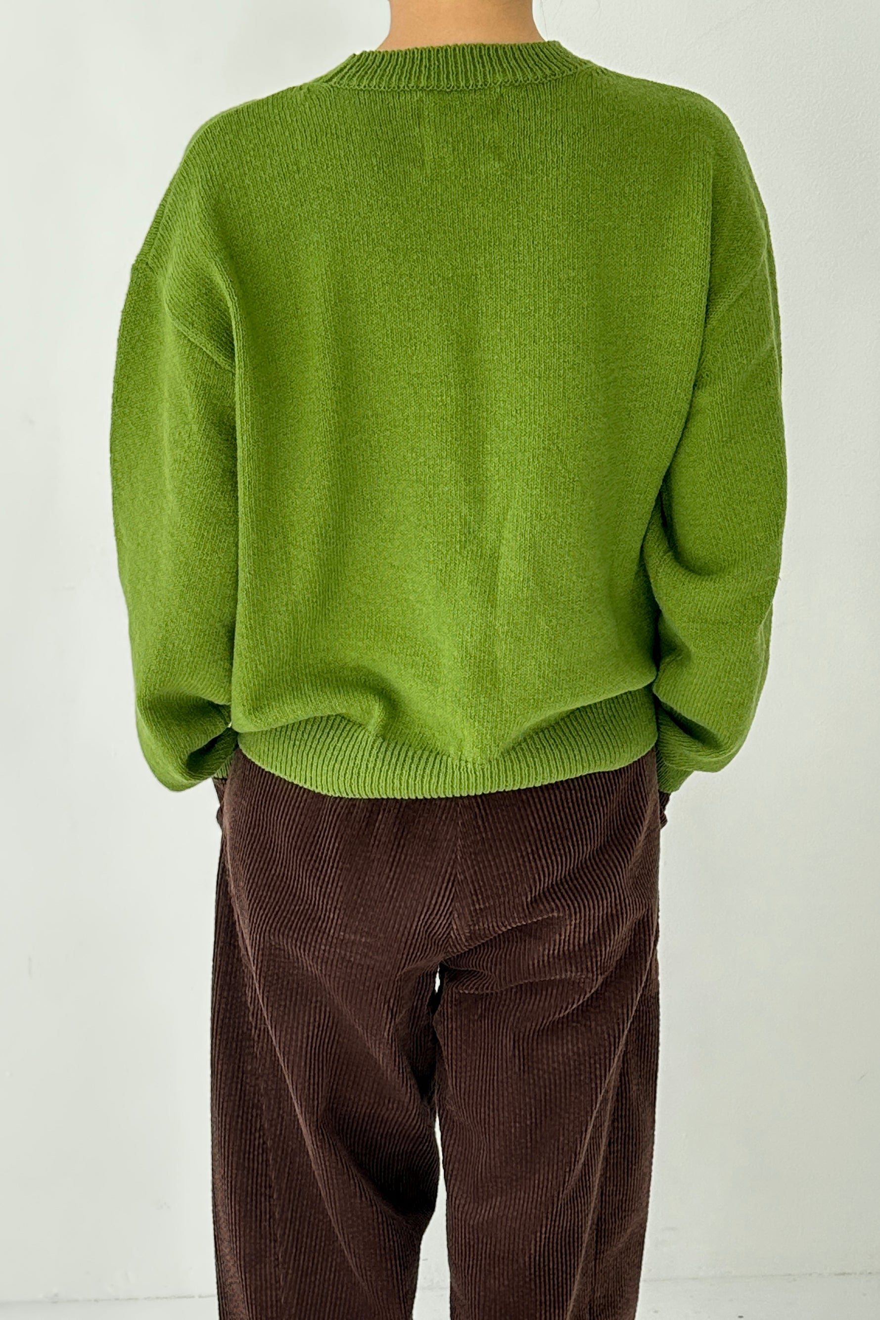 Milo Cotton Sweater - Avocado