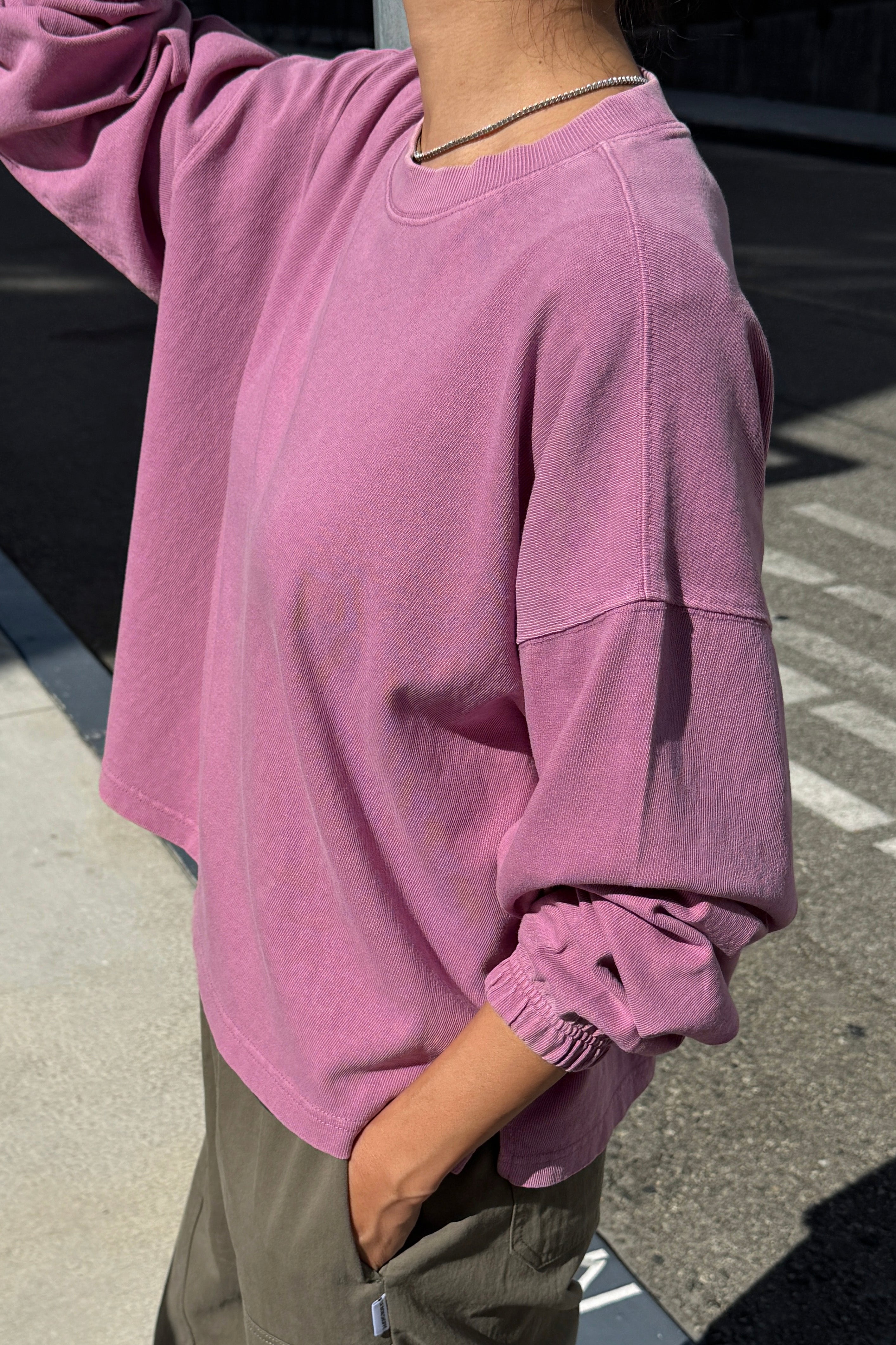 Naturelle Tee - Dusty Lilac