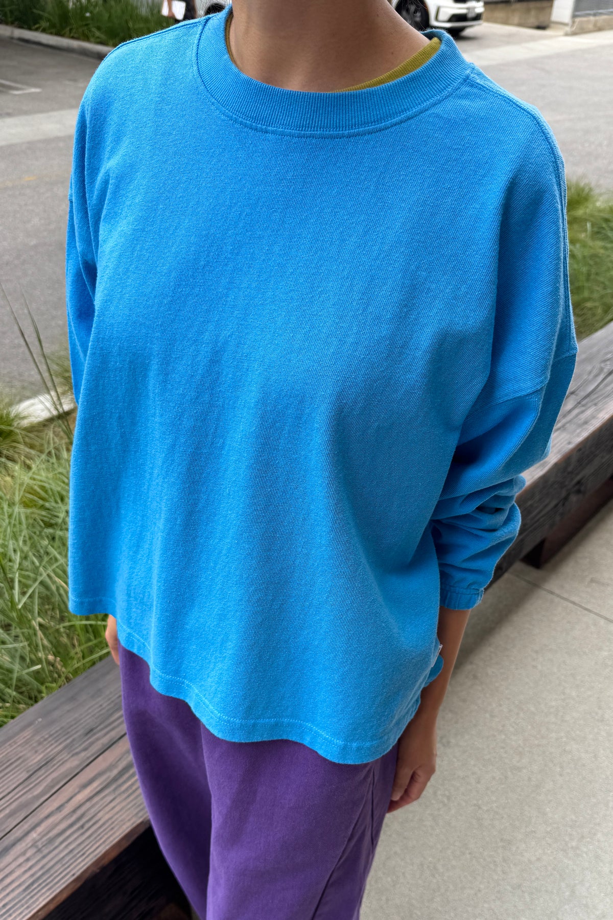 Naturelle Tee - French Blue
