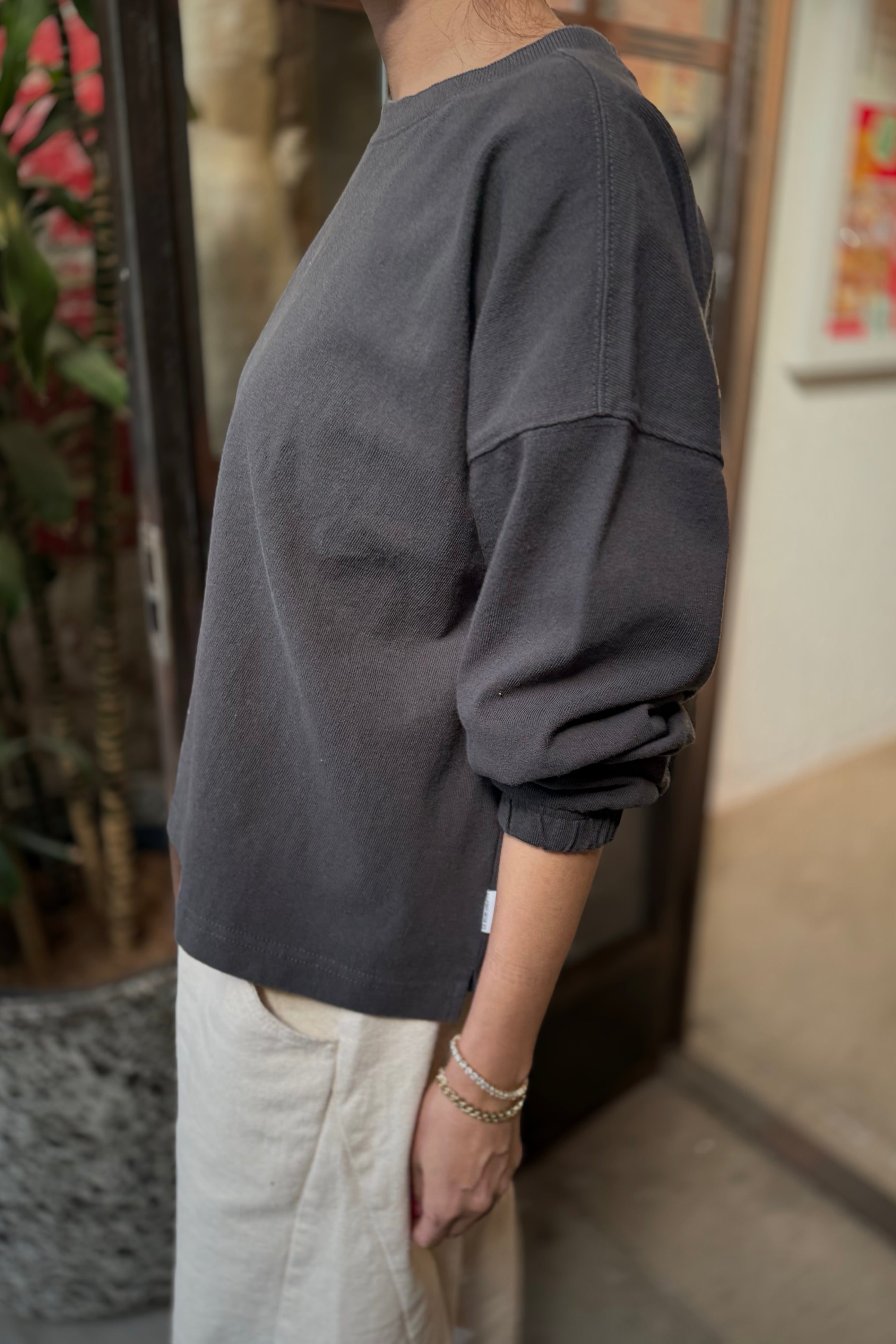 Naturelle Tee - Dark Slate