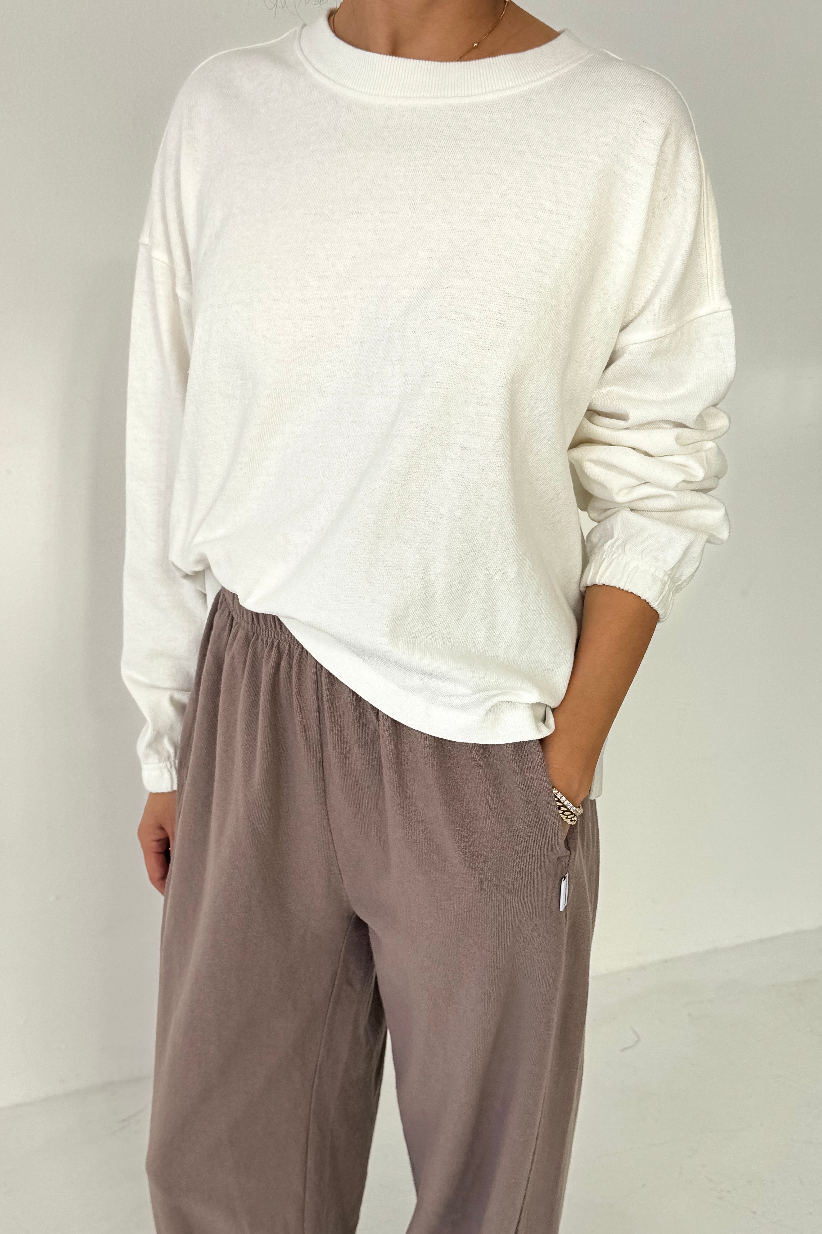 Naturelle Tee - White Cotton