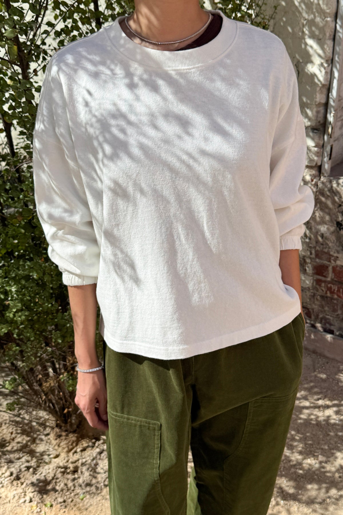 Naturelle Tee - White Cotton