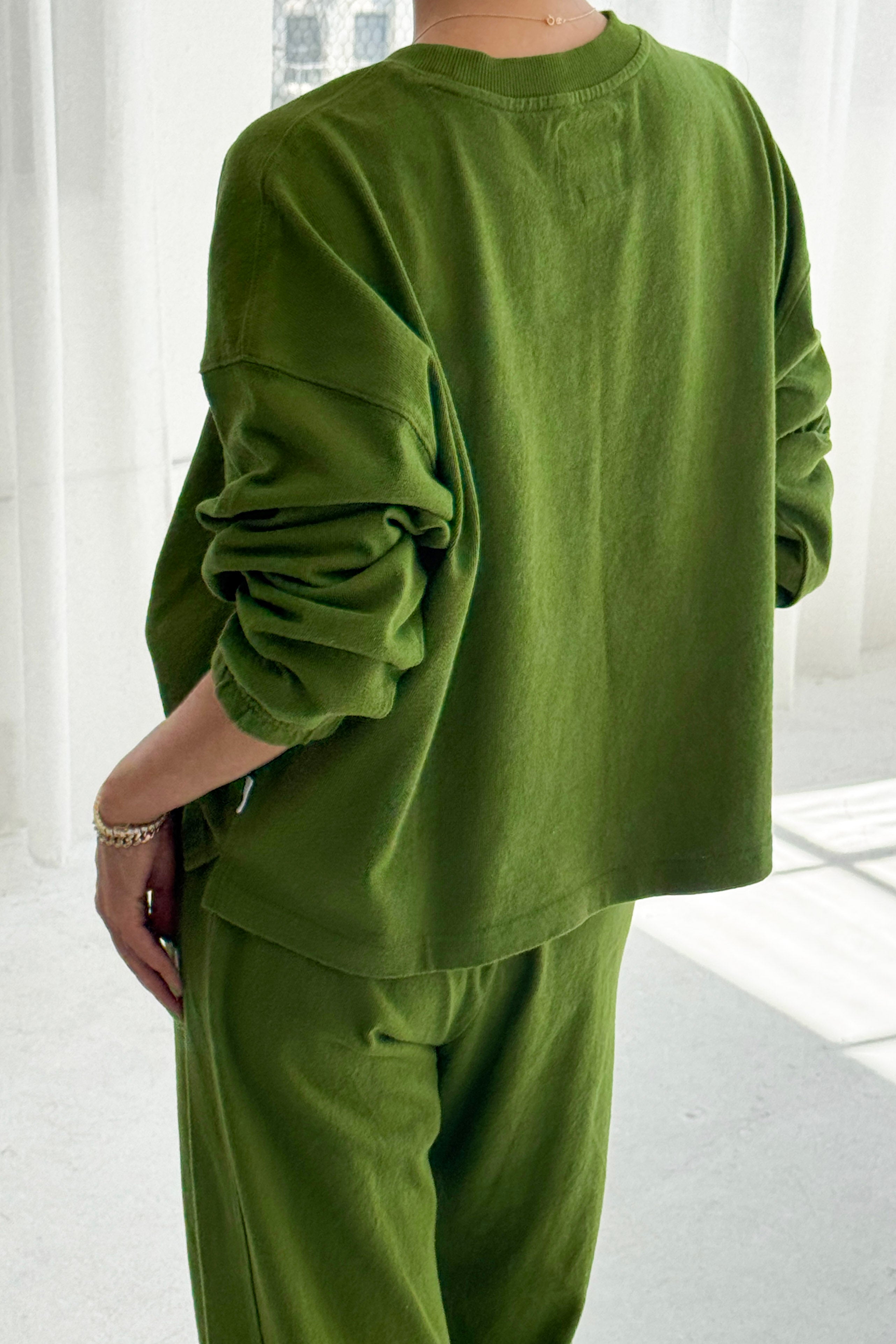 Naturelle Tee - Collard Green