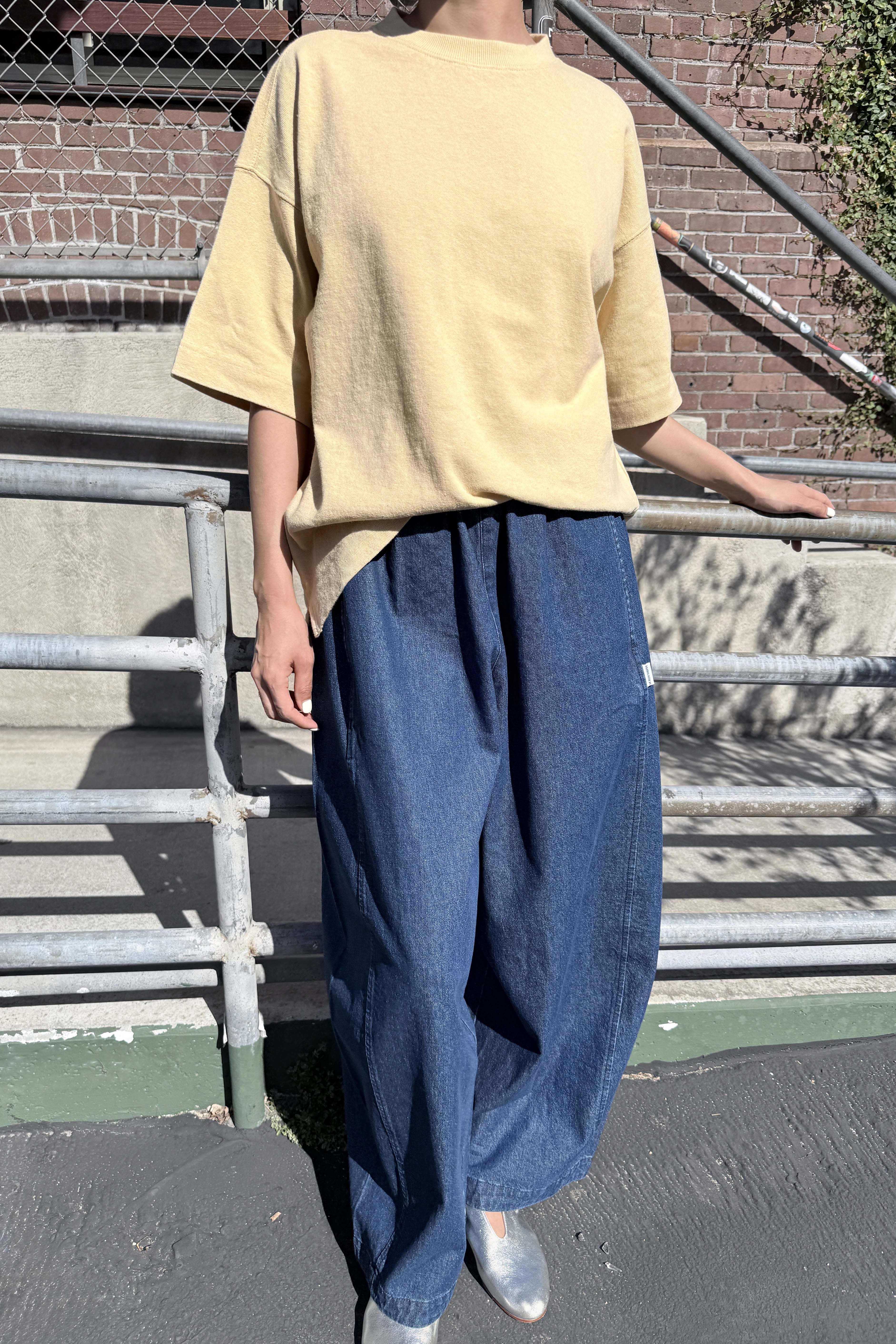Parachute Pants - Denim Blue