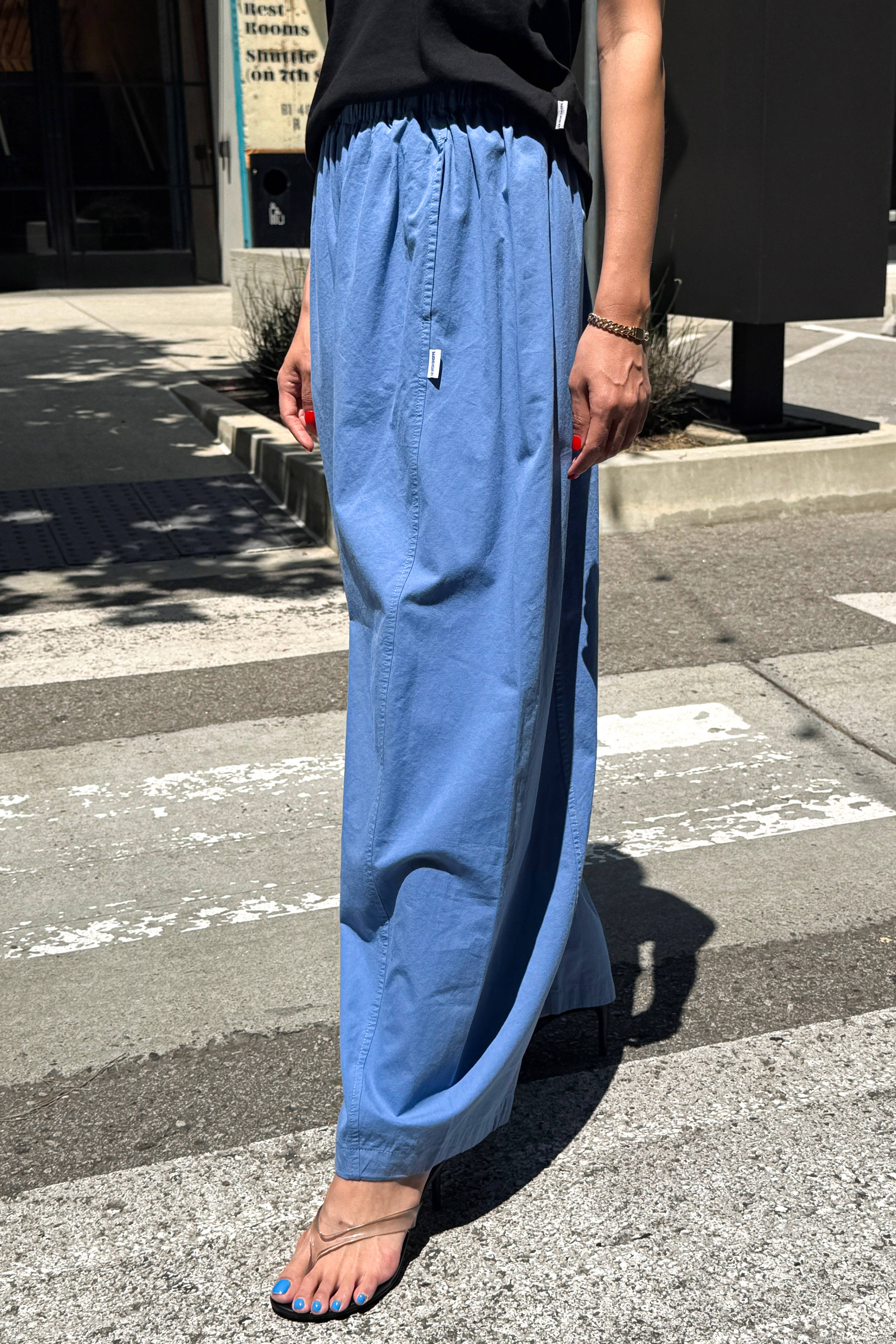 Parachute Pants - Slate Blue