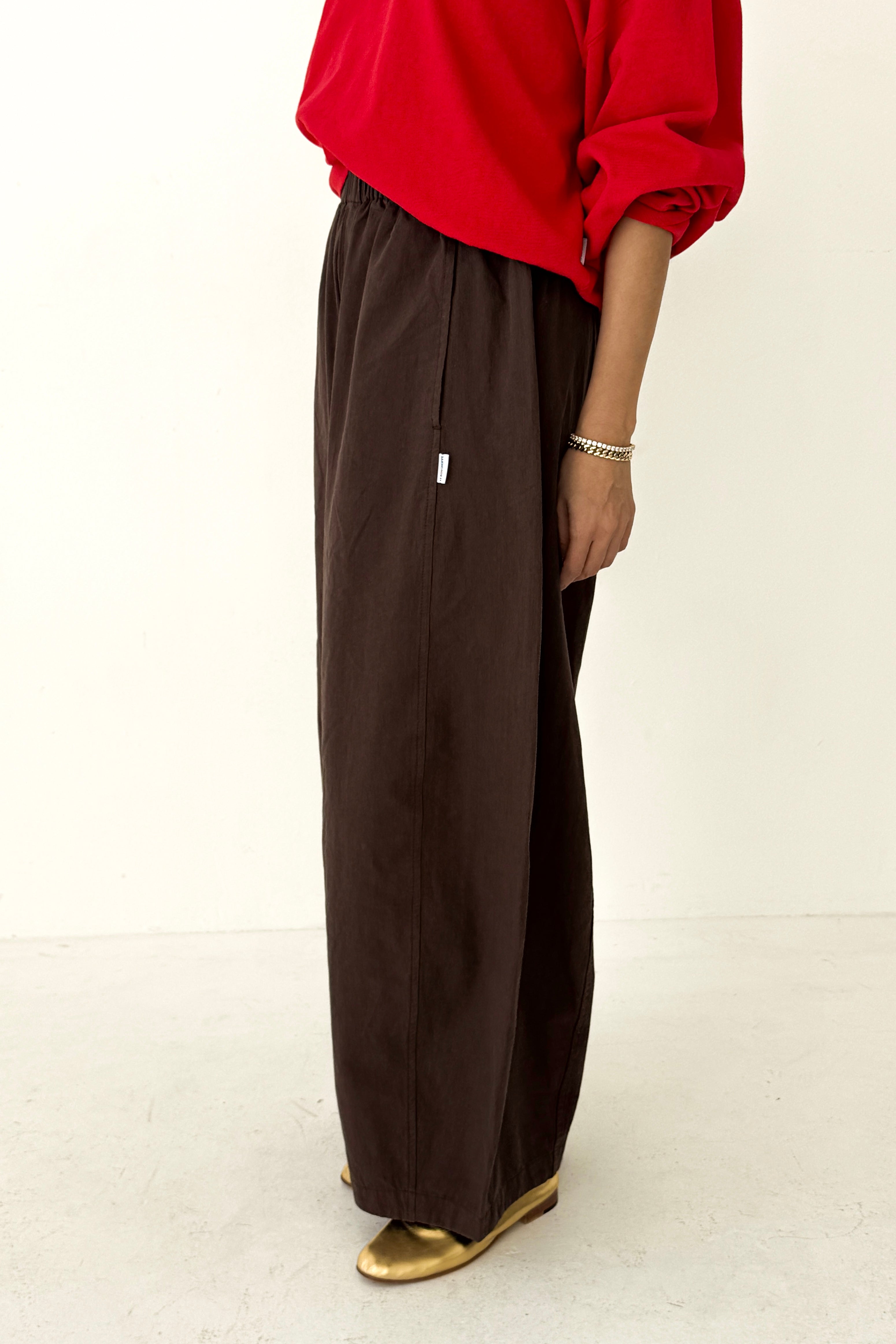 Parachute Pants - Dark Brown