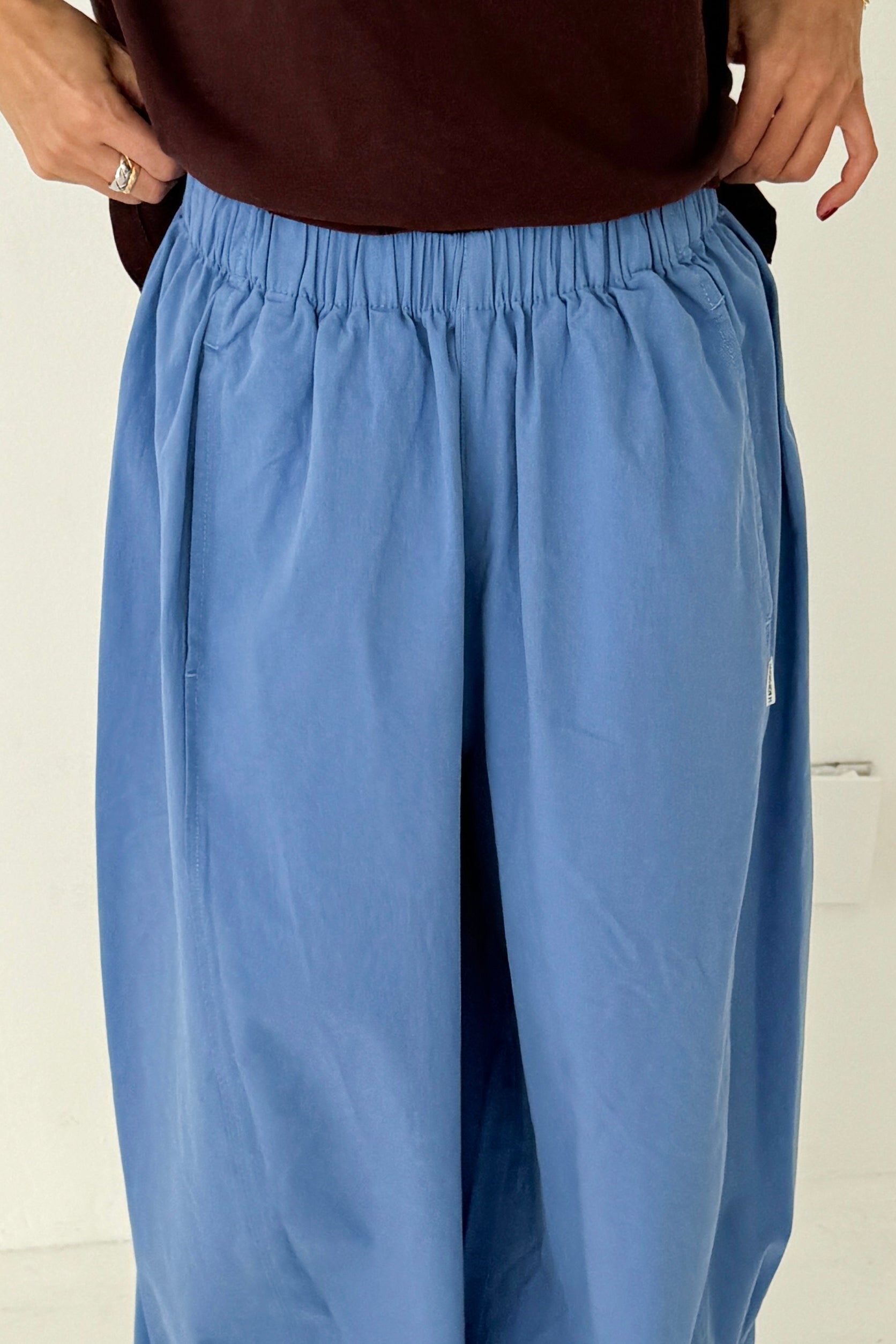 Parachute Pants - Slate Blue