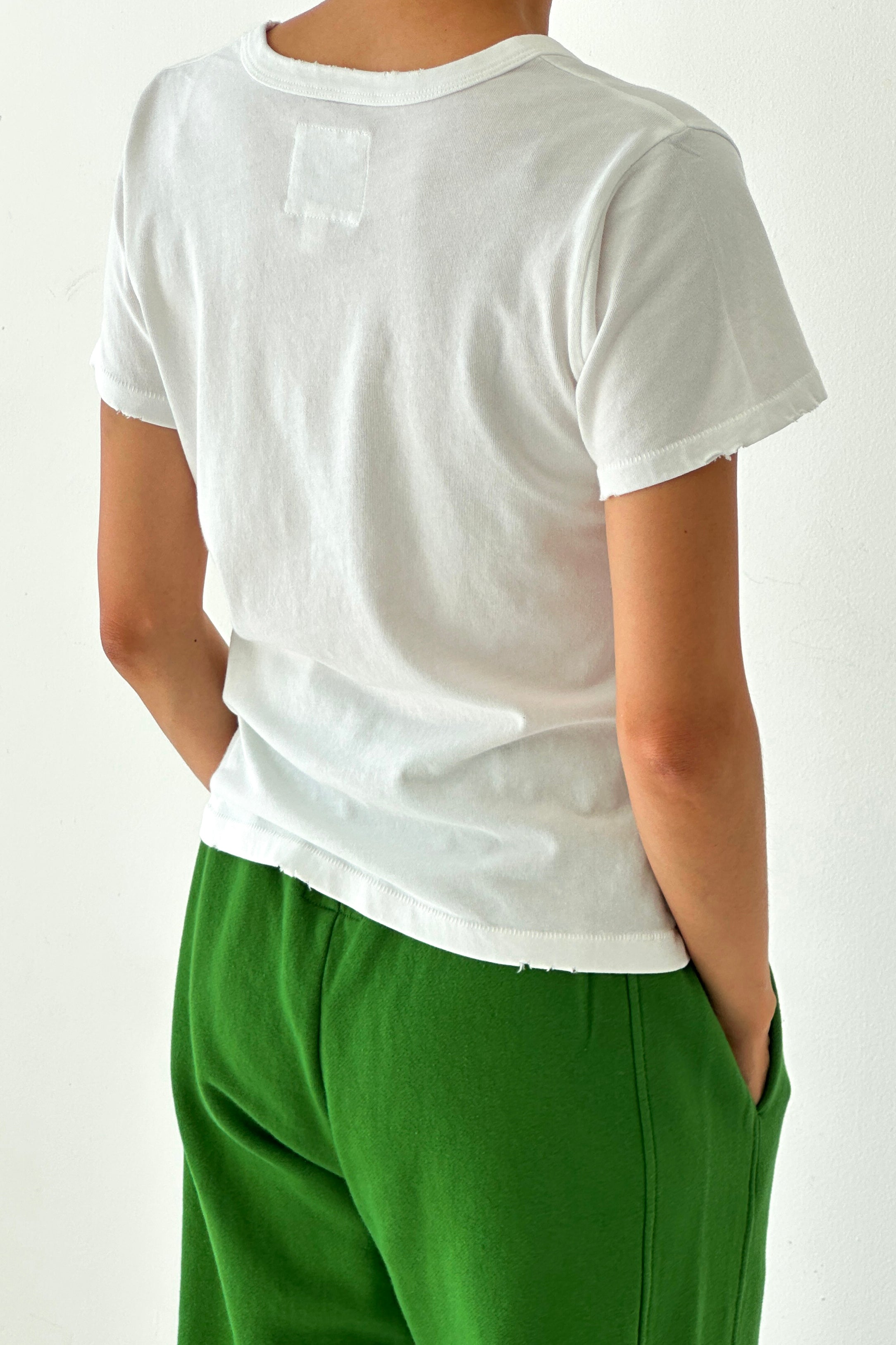 Petite La Vie Tee (Organic Cotton) - Vintage White