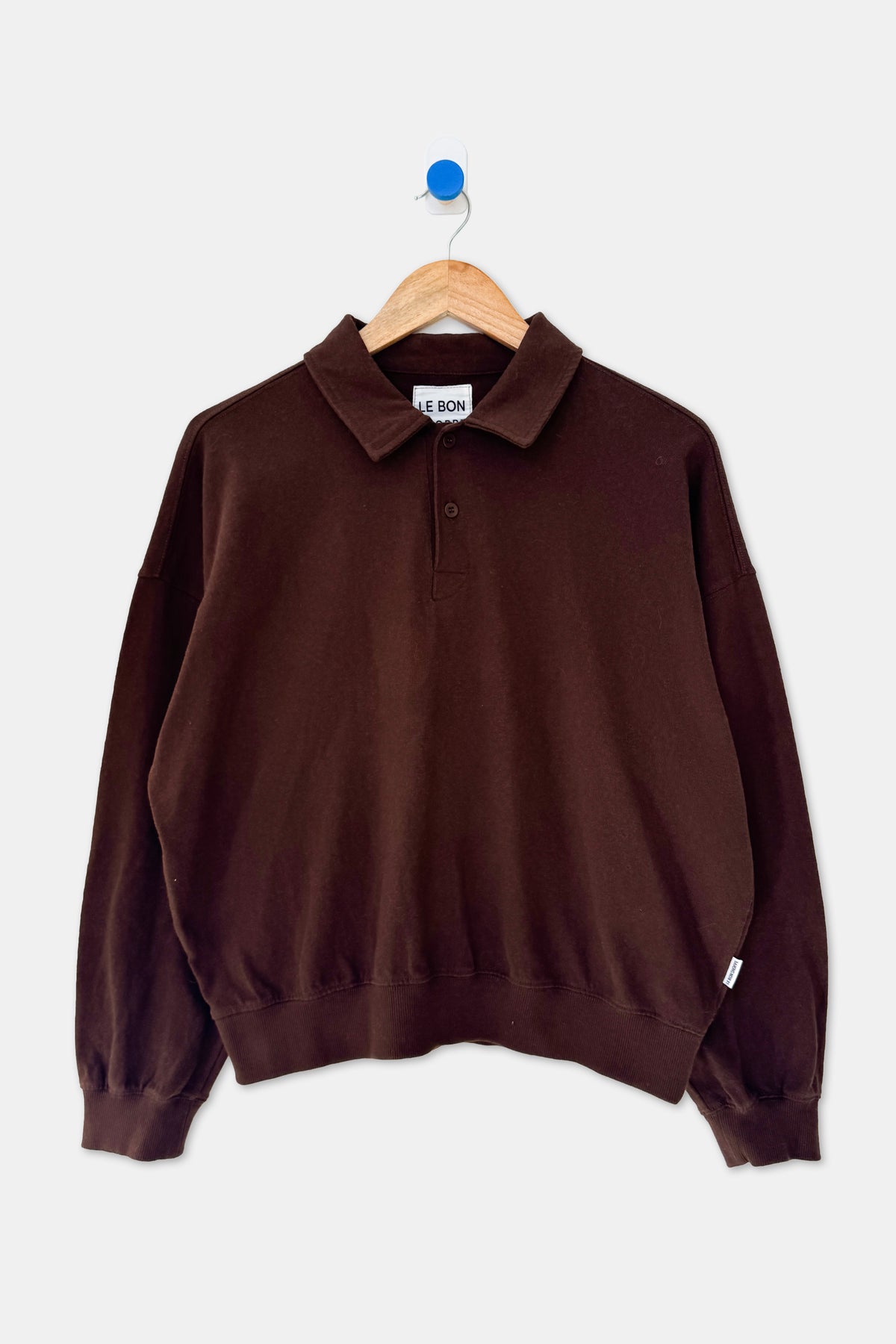 Polo Sweatshirt - Chestnut