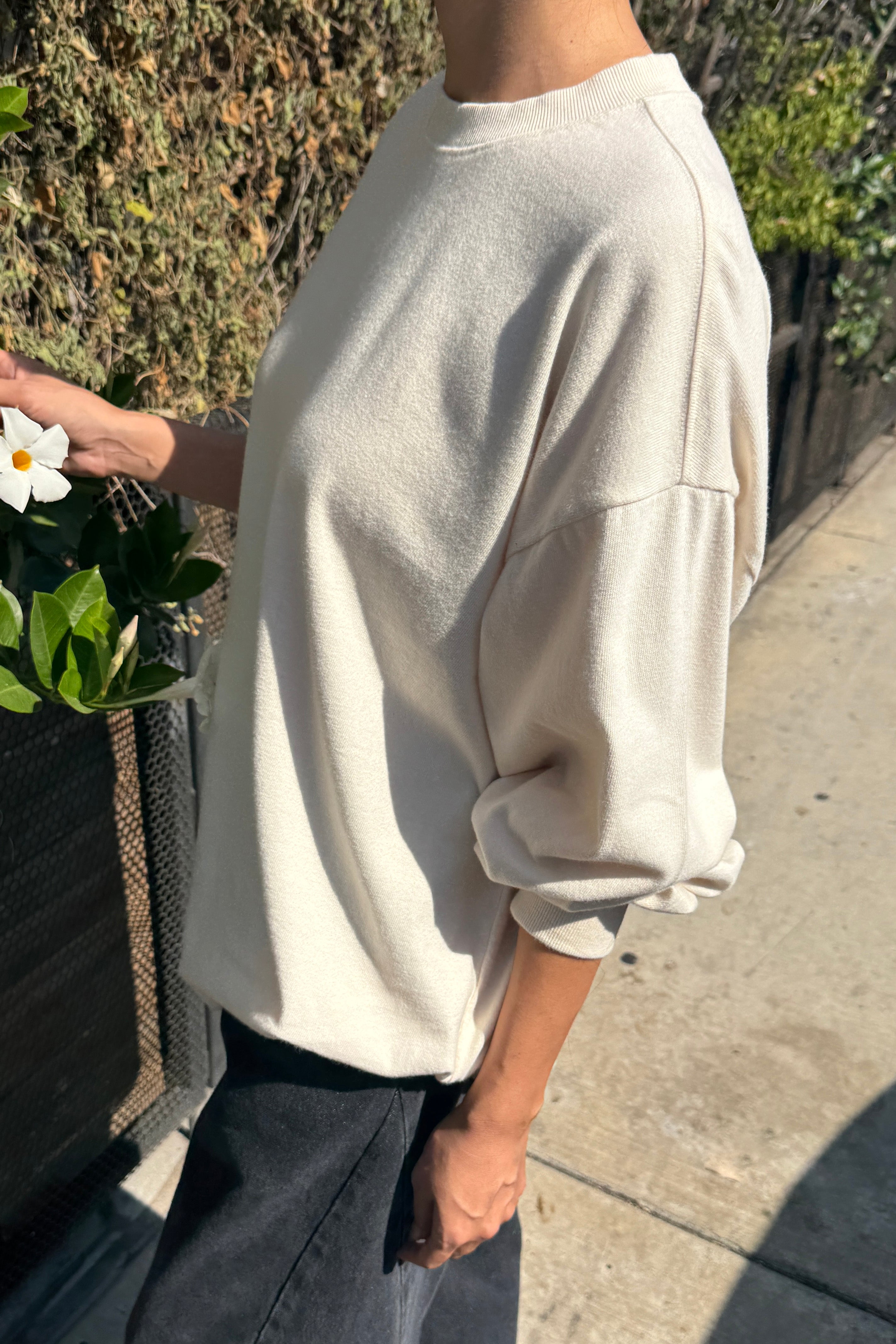 Soft Jersey Supple Tee - Naturel
