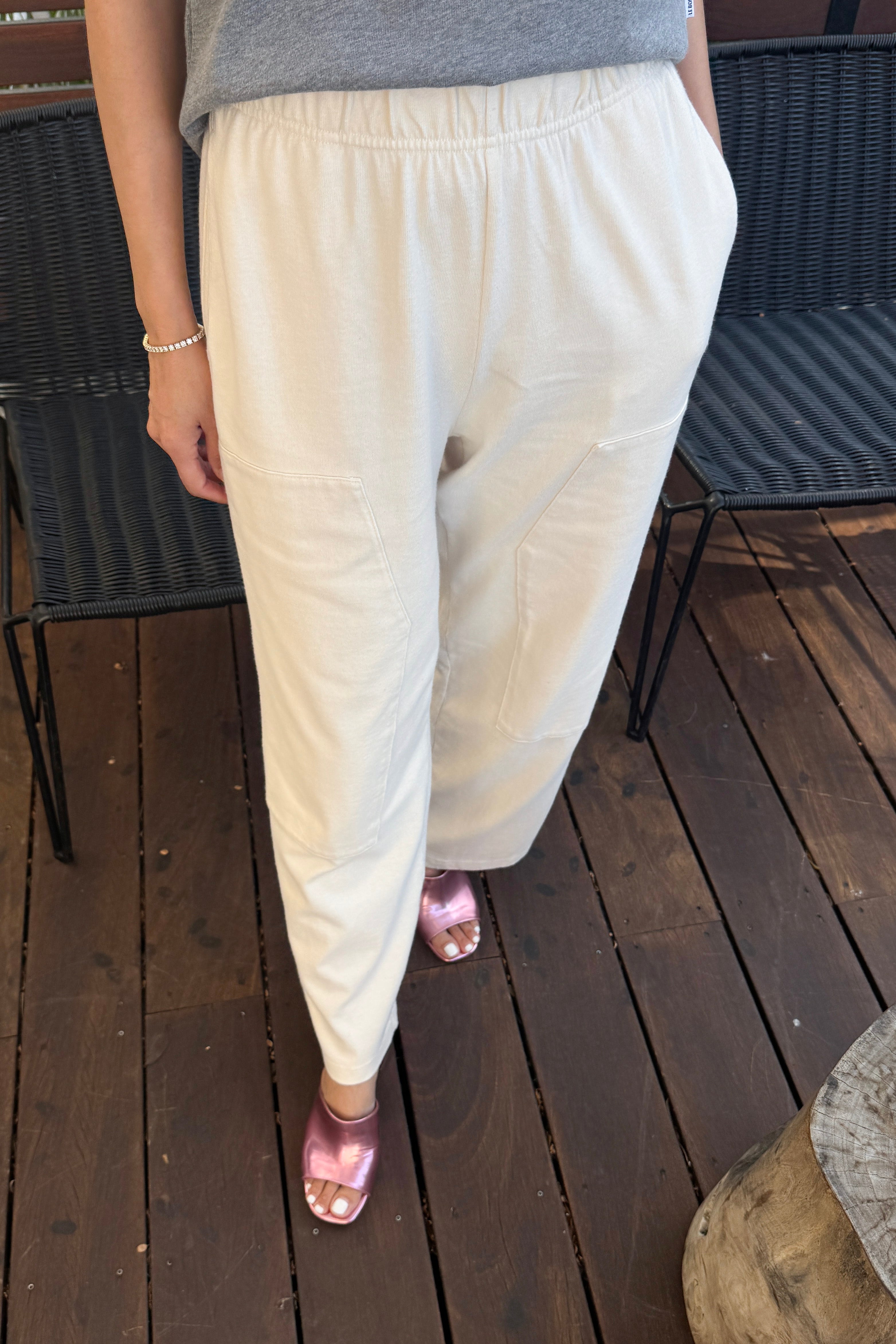 Soft Jersey Terra Pants - Naturel