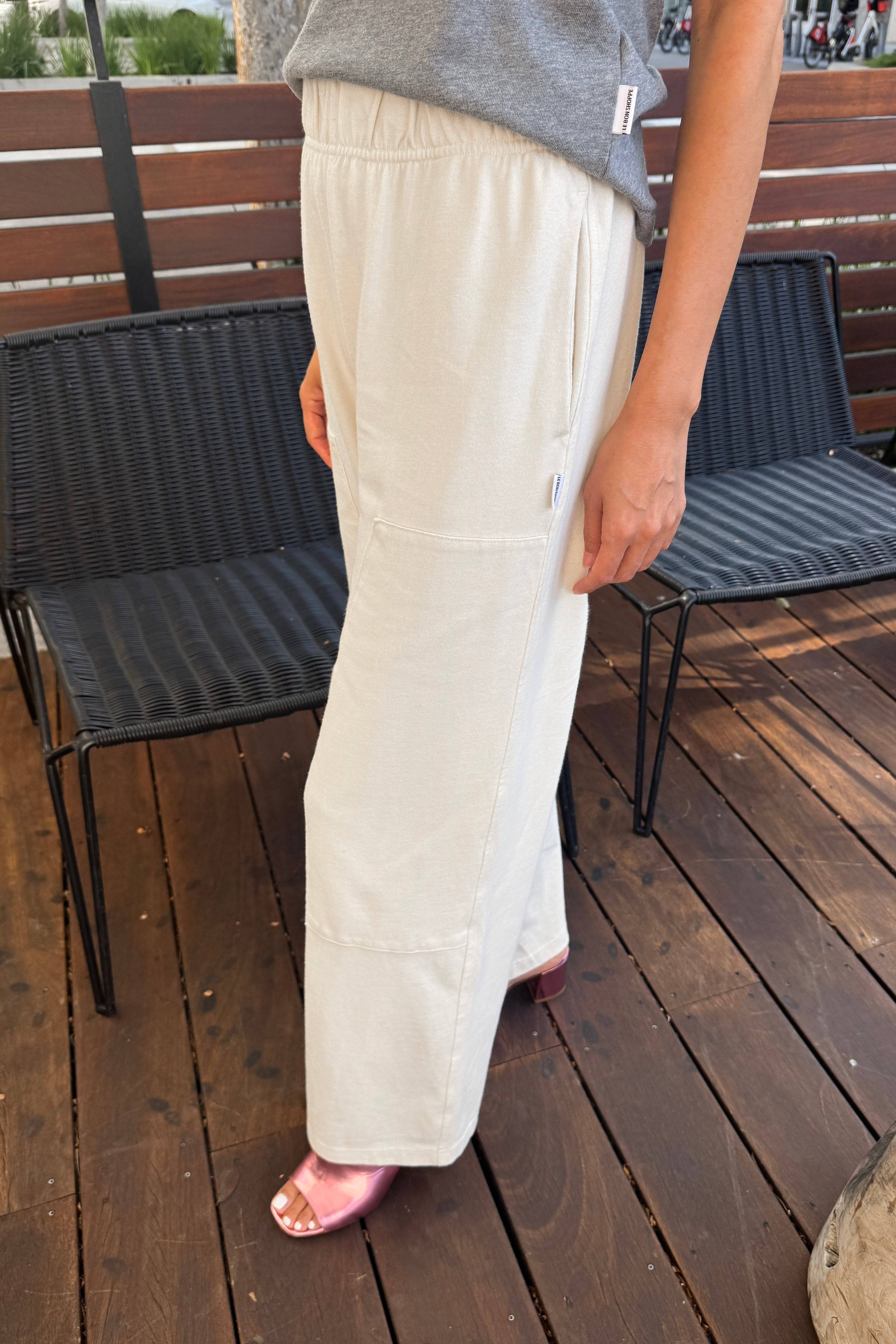 Soft Jersey Terra Pants - Naturel