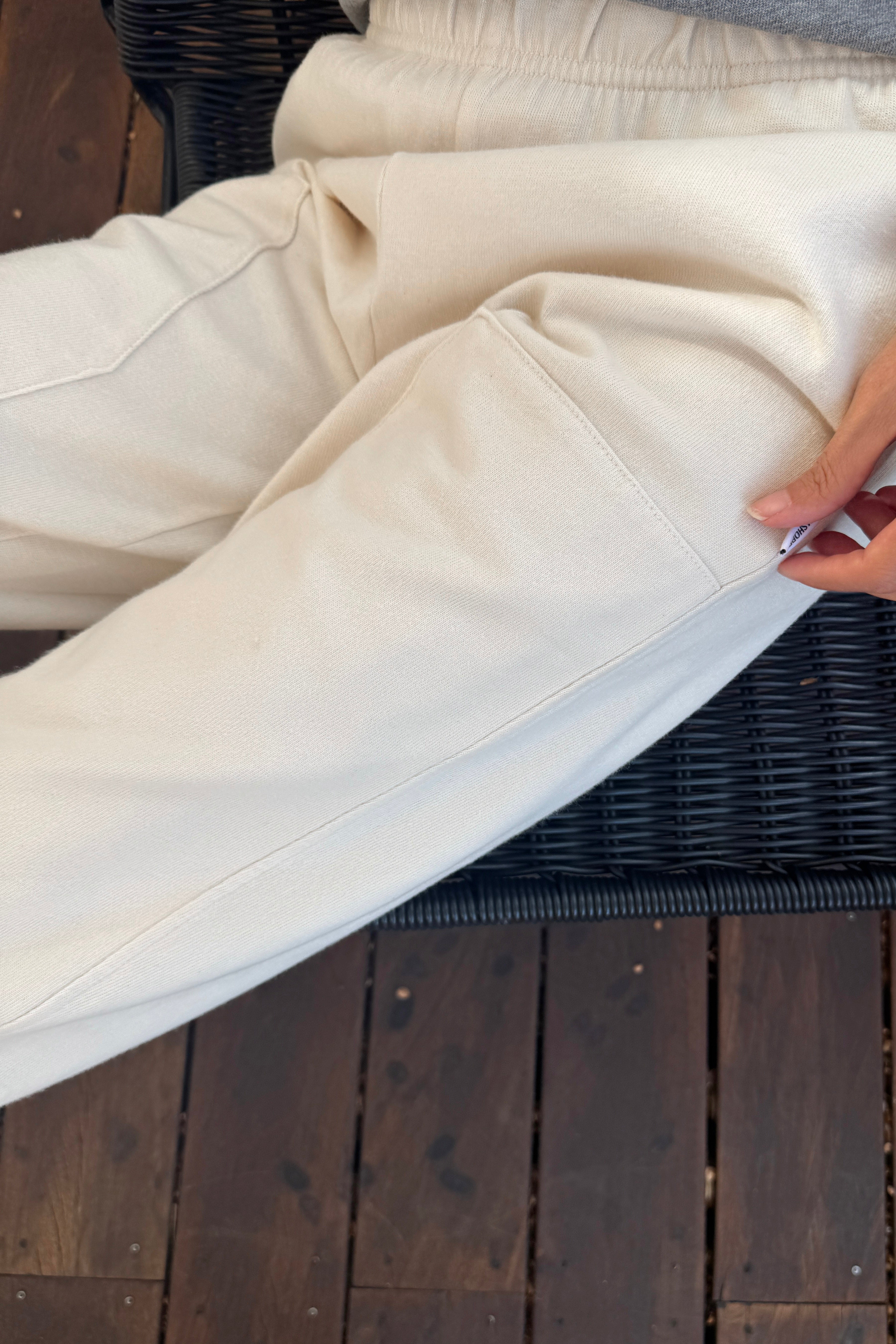 Soft Jersey Terra Pants - Naturel