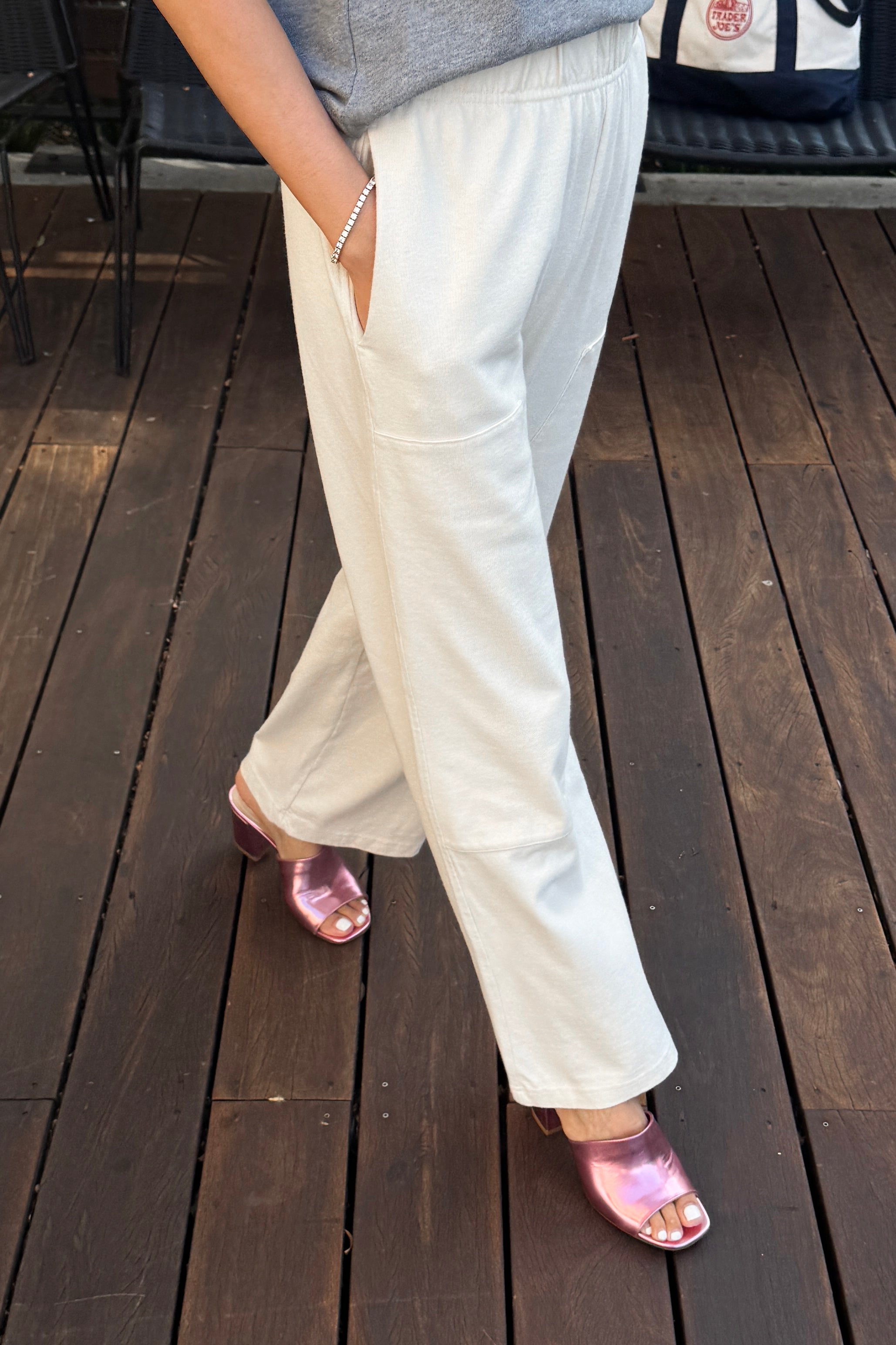 Soft Jersey Terra Pants - Naturel