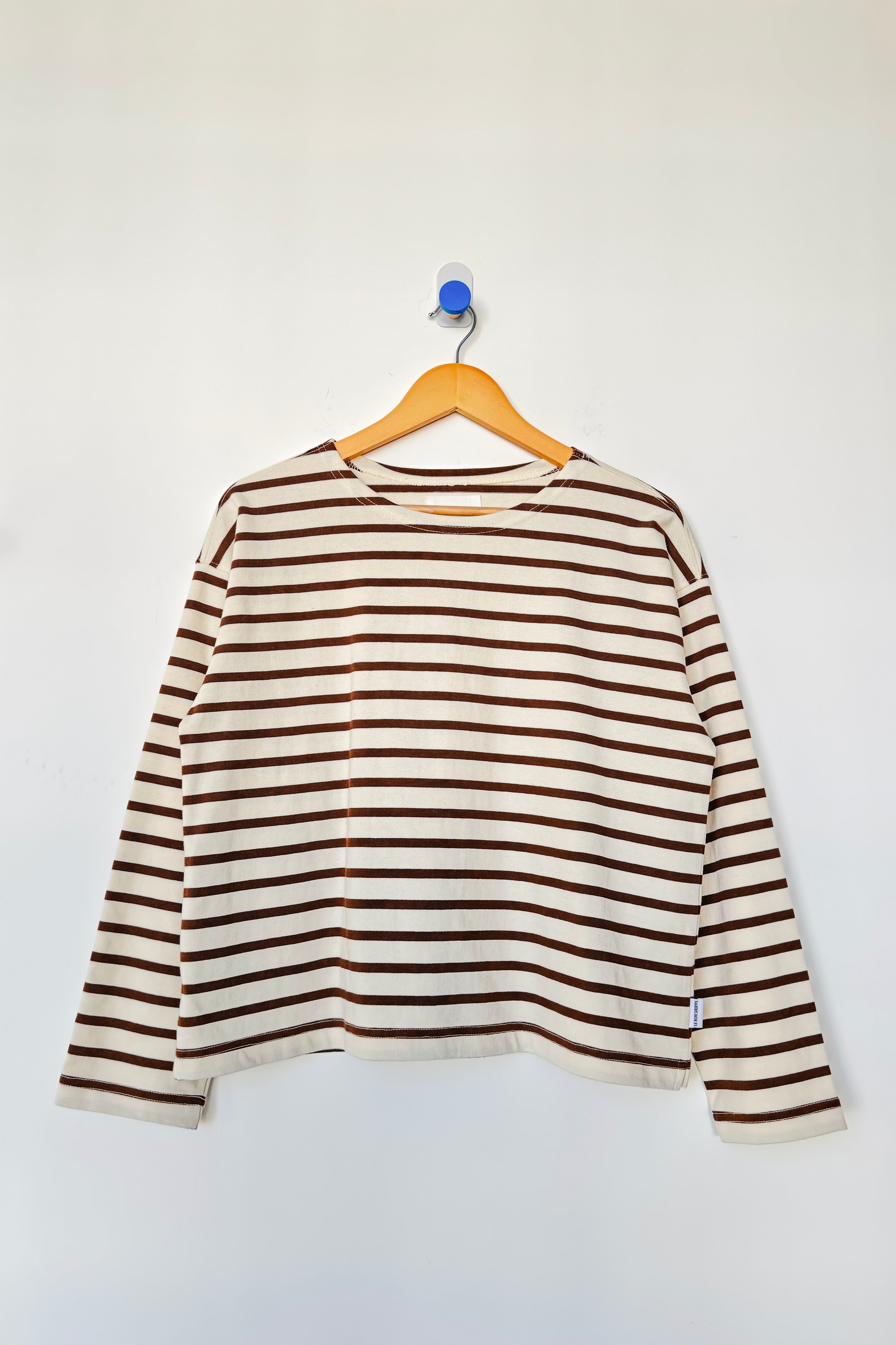 Sailor Top - Coffee Stripe