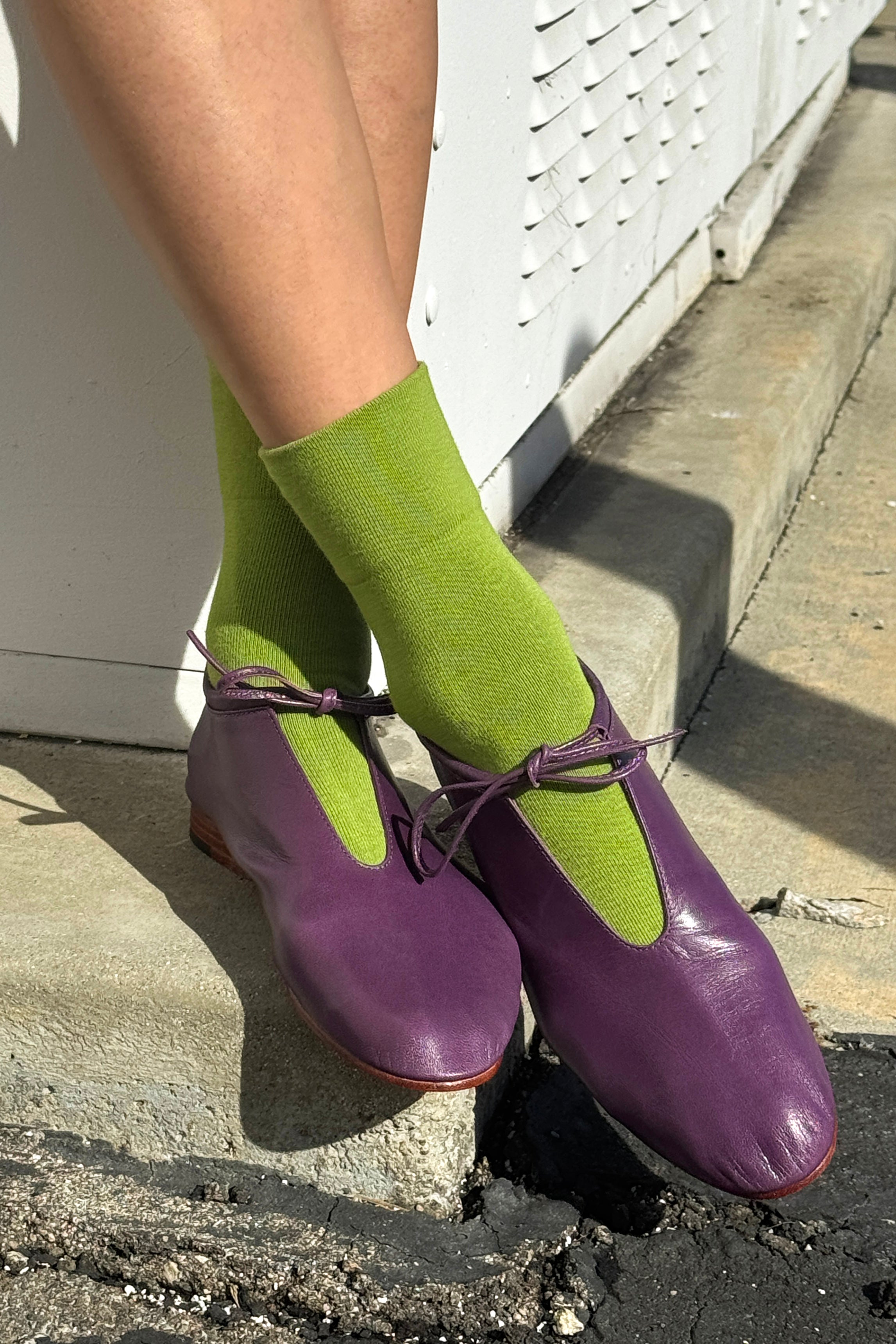 Sneaker Socks - Matcha