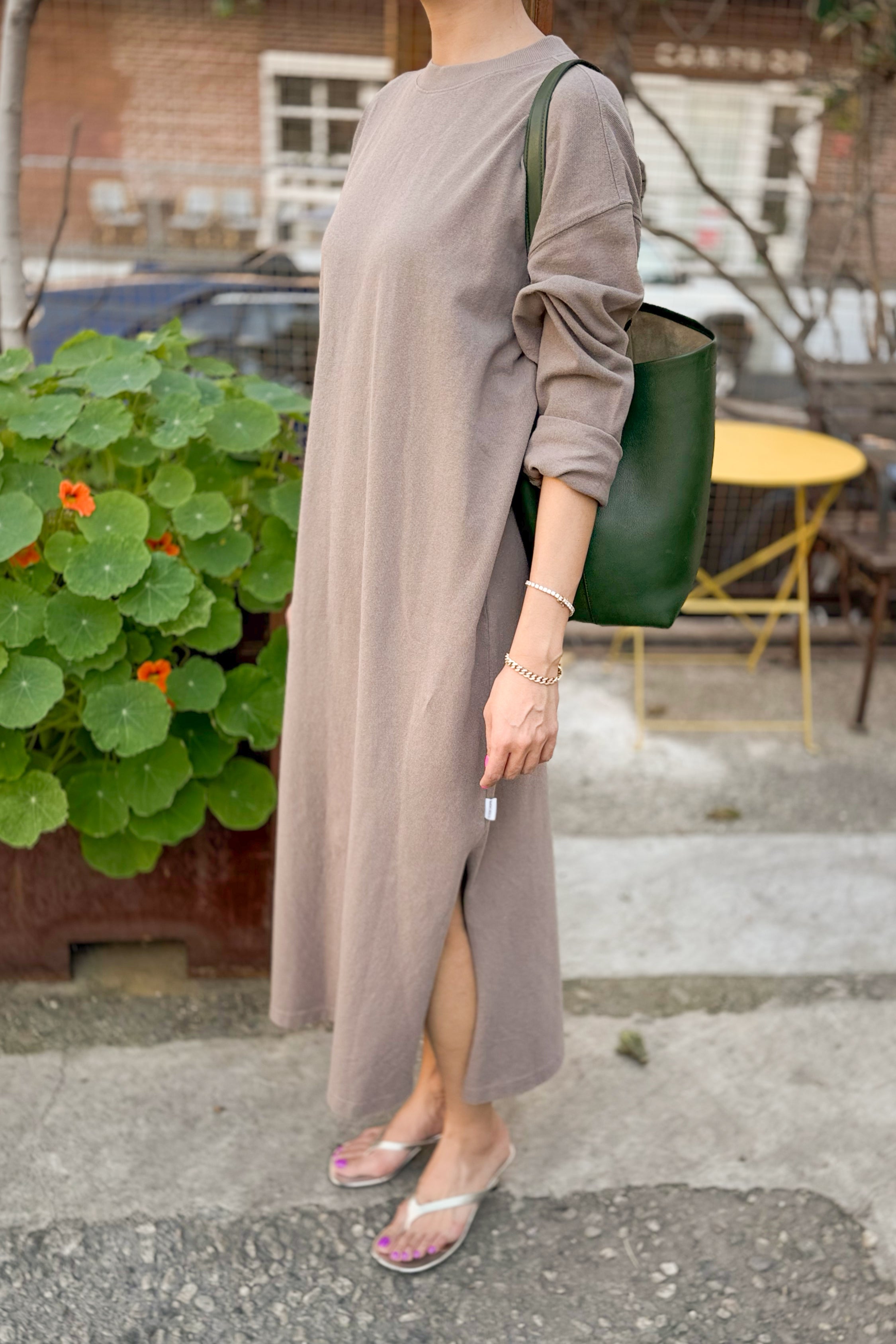 Sunday Dress - Mushroom