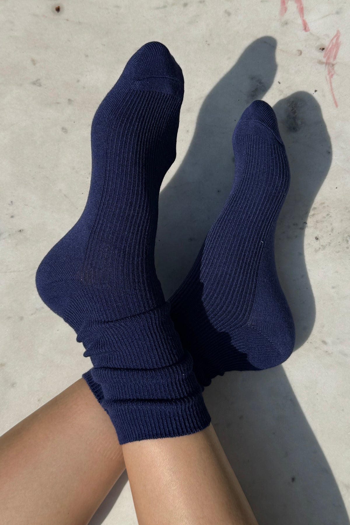 Trouser Socks - Navy
