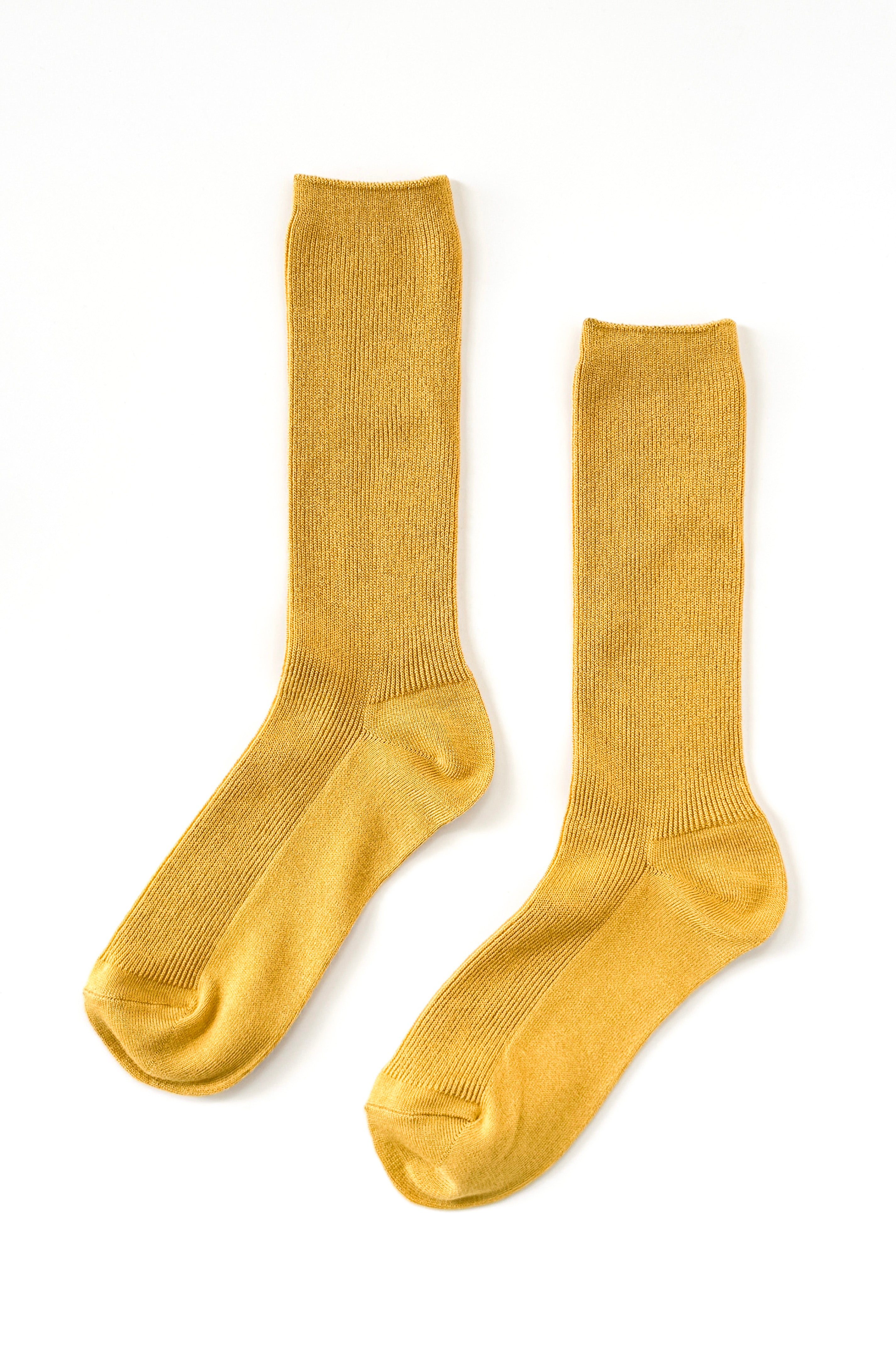 Trouser Socks - Bistro Yellow