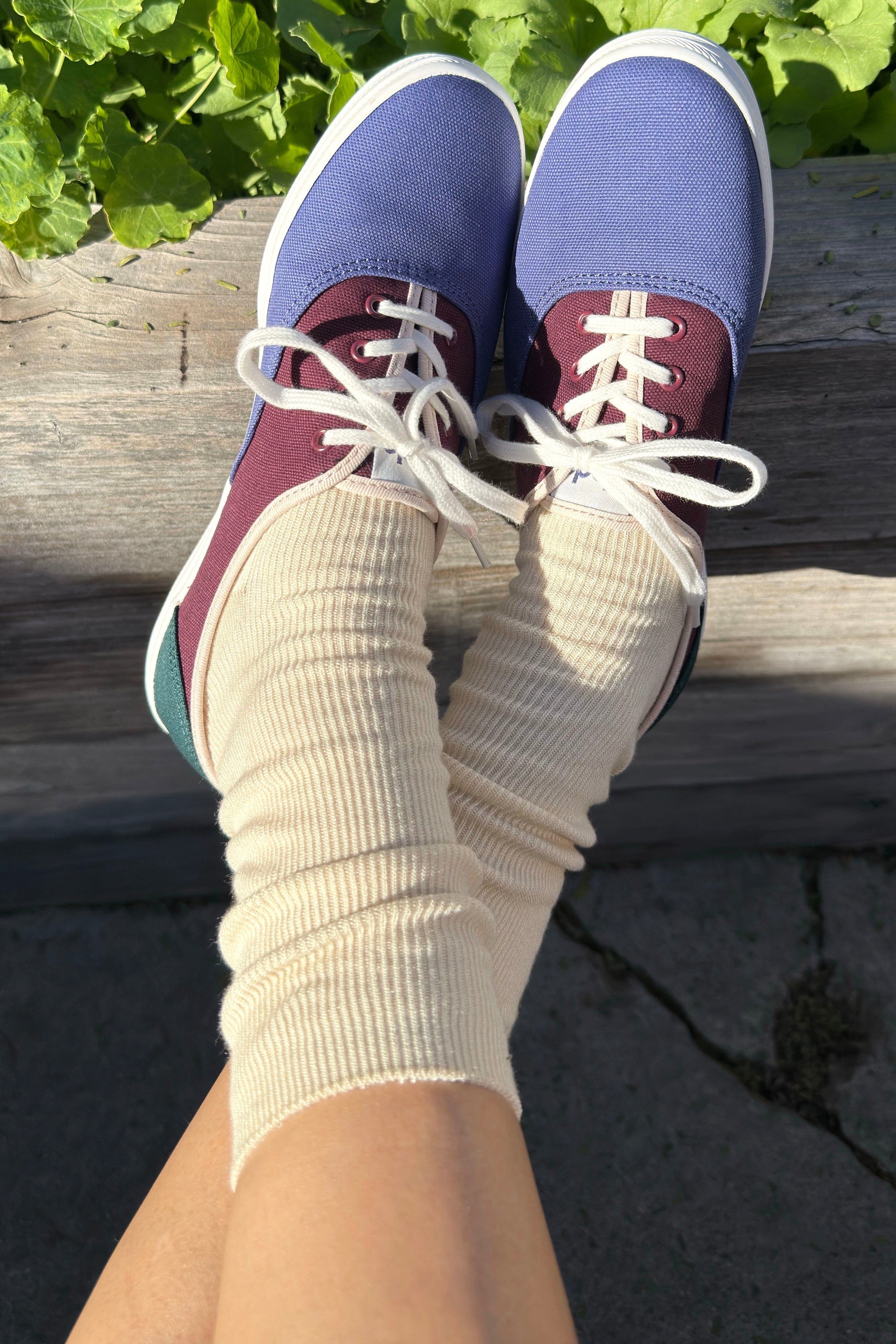 Trouser Socks - Pearl