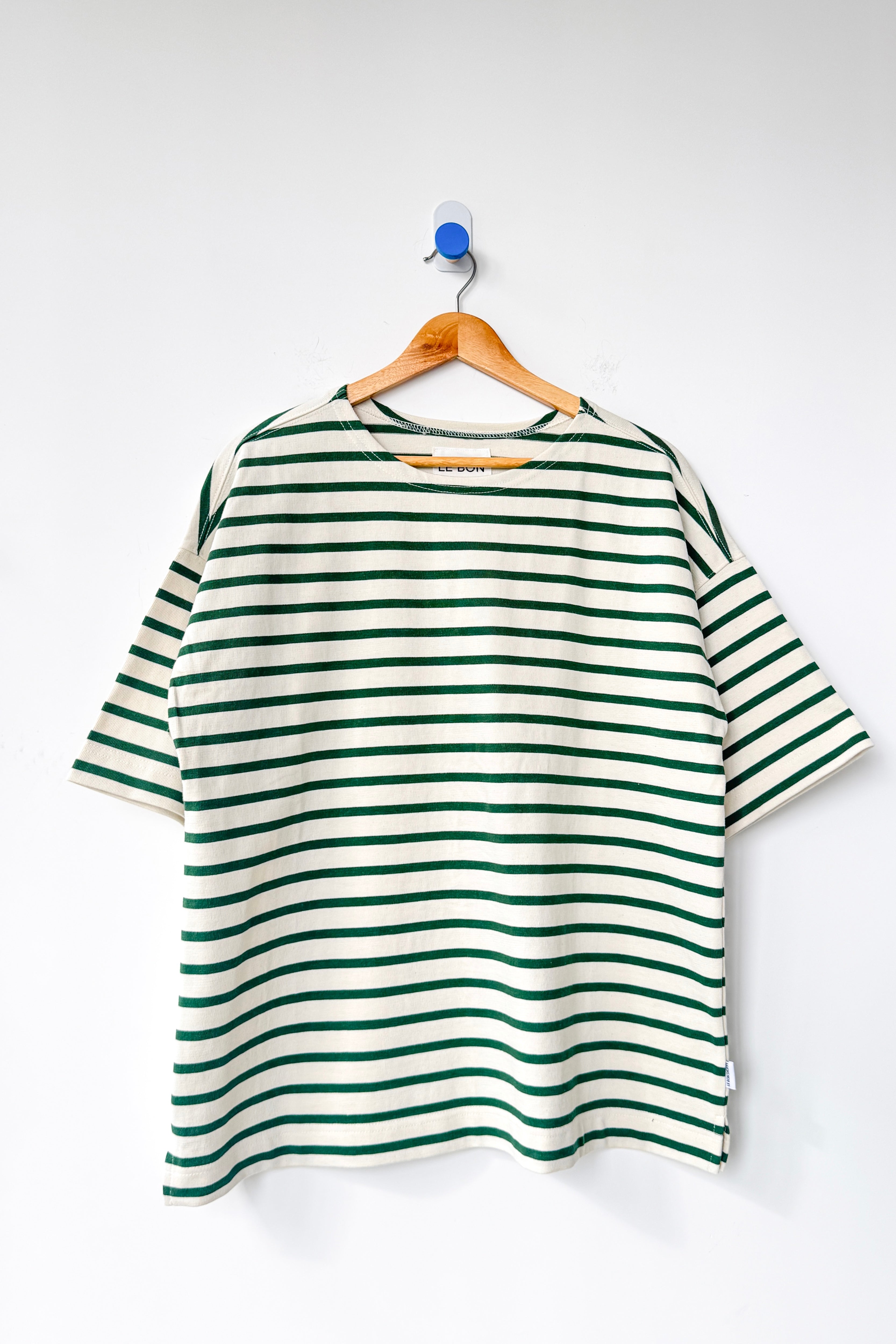 Voyage Tee - Pine Stripe