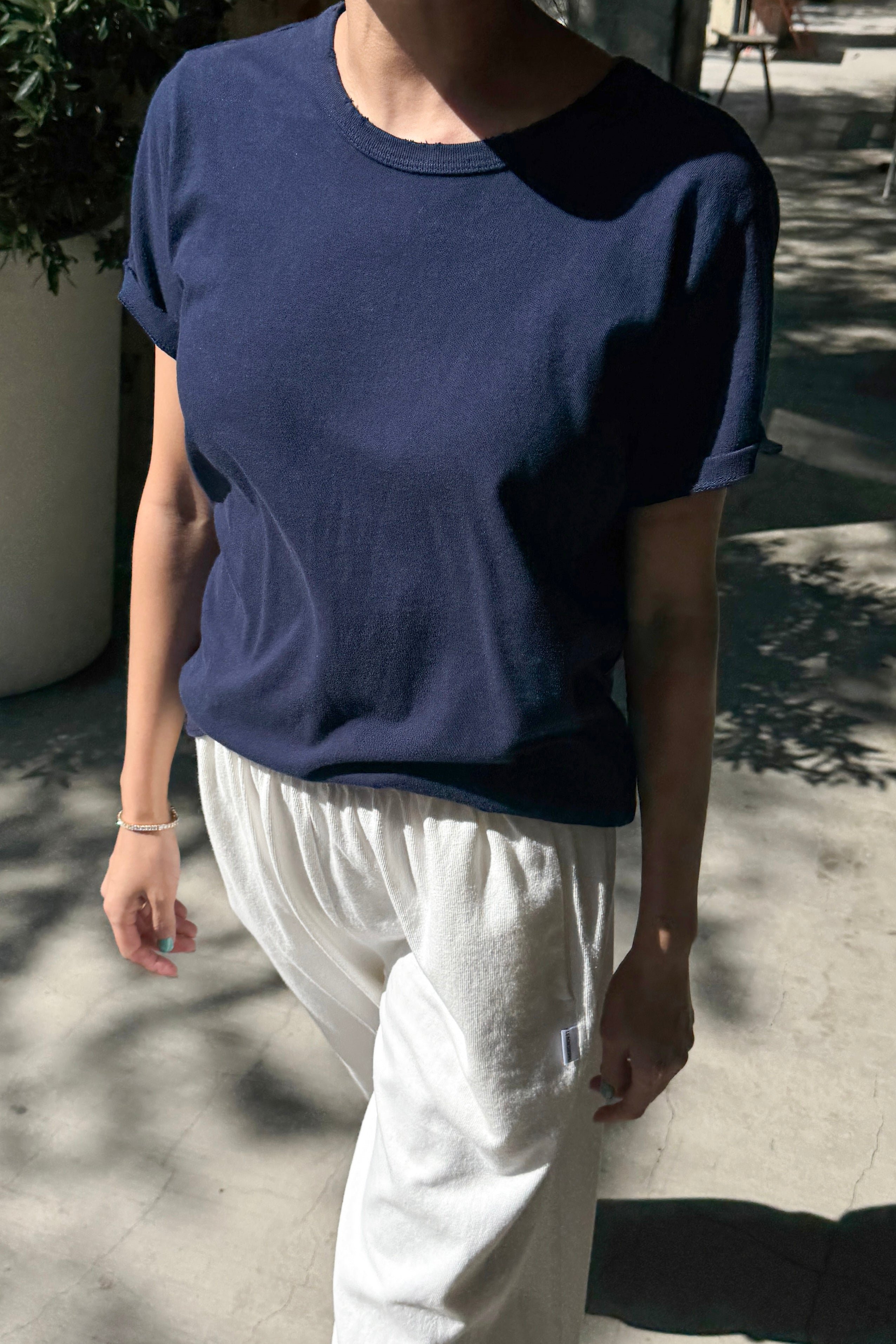 Vintage Boy Tee (Organic Cotton) - Navy
